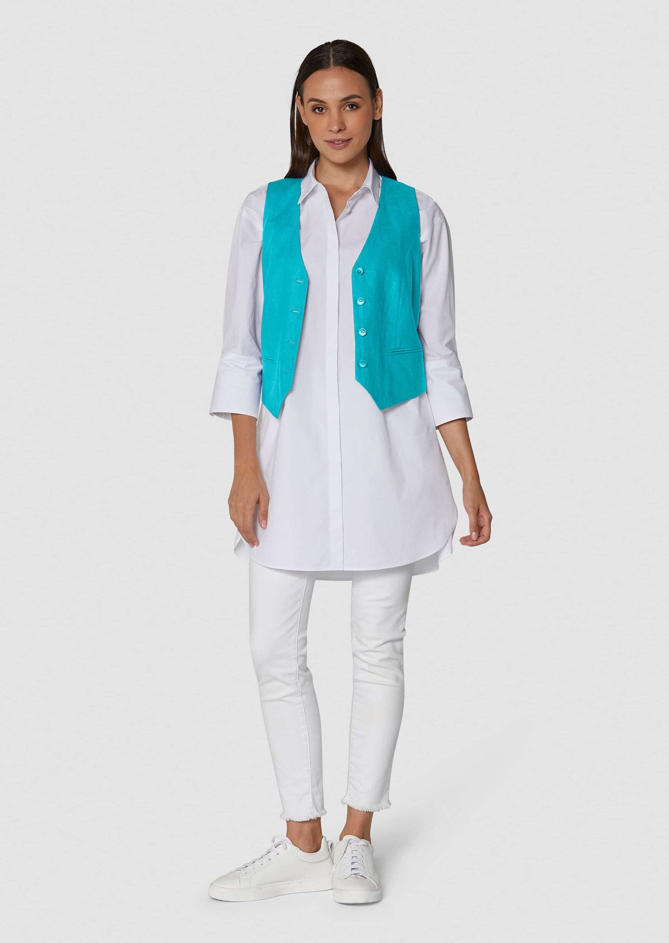 Thumbnail - MADELEINE Kurzweste "Weste Kurze Leinenweste"