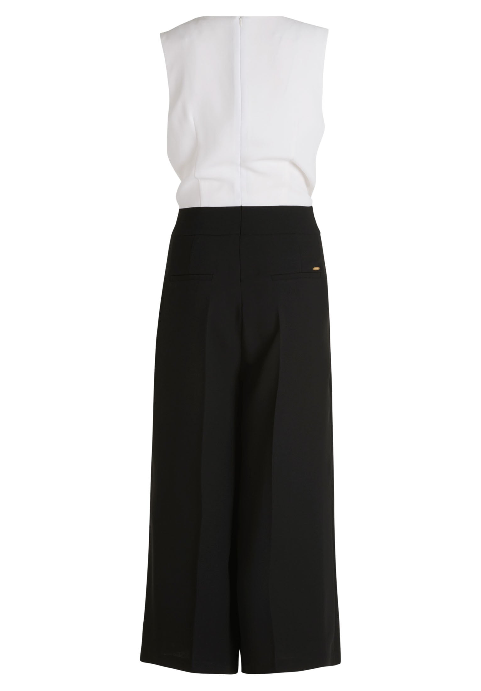 Betty&Co Overall »Betty & Co Jumpsuit ohne Arm«, (1 tlg.), Falten