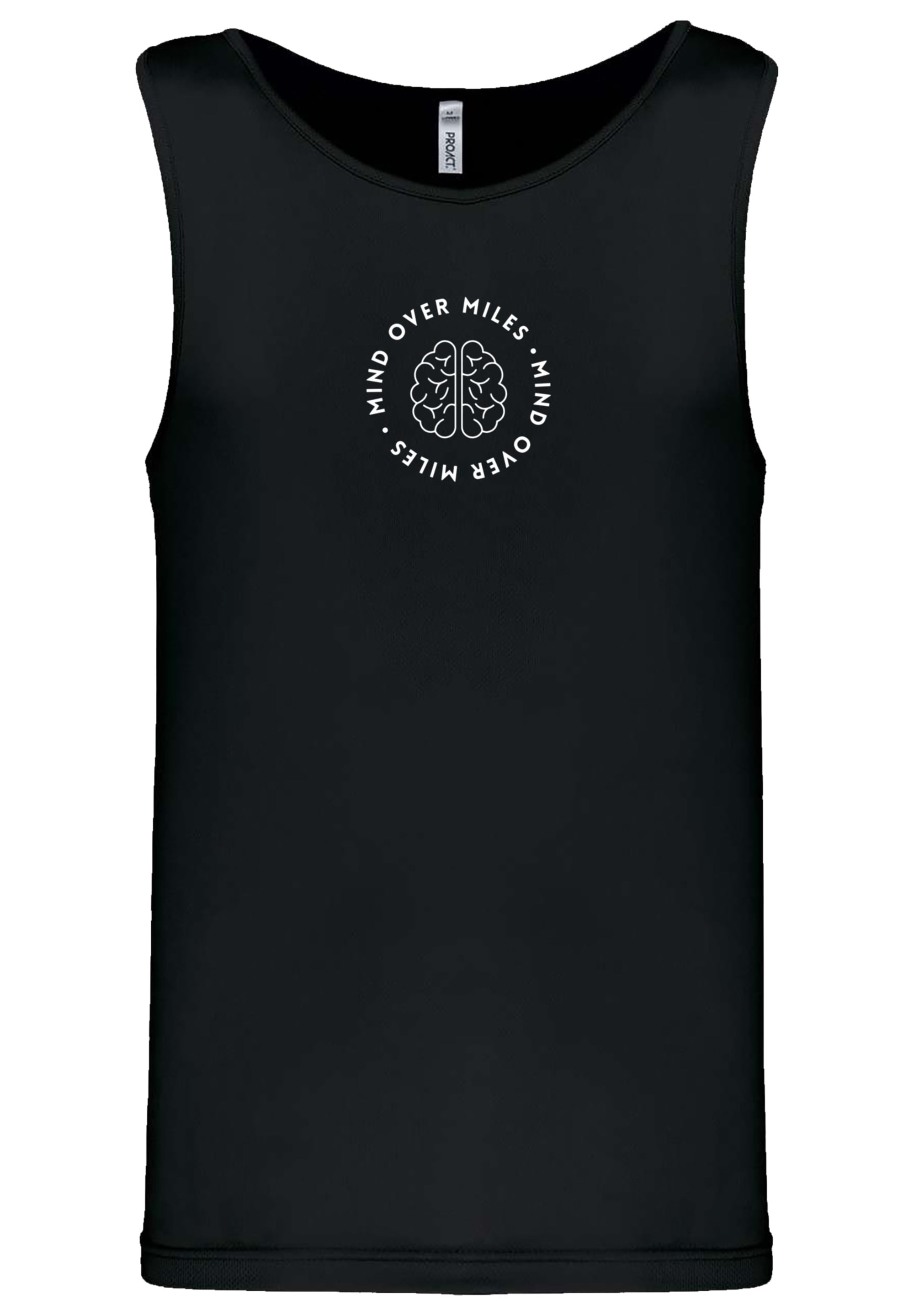 F4NT4STIC Muskelshirt »Running Mind Over Miles Tanktop«, Sport Shirt