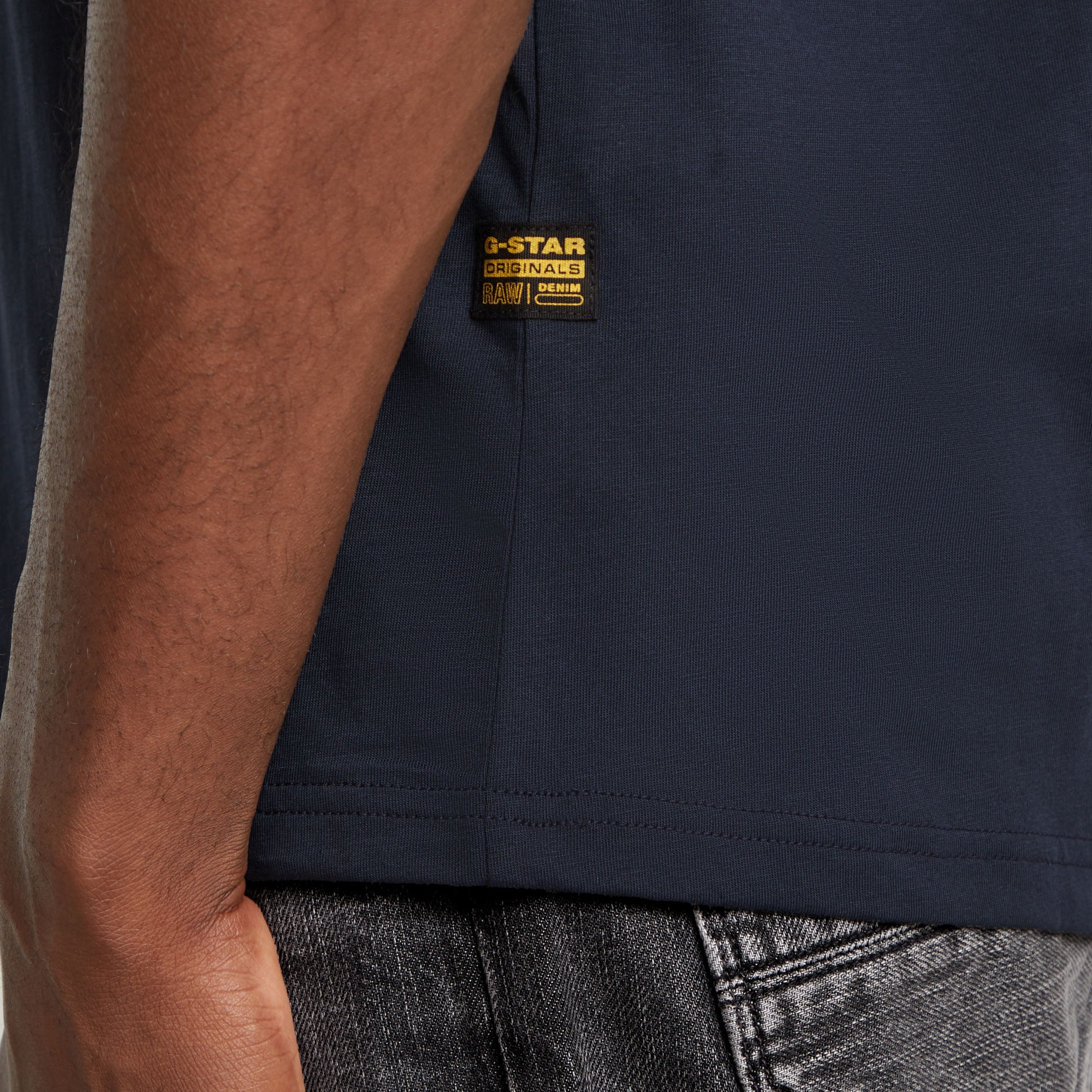 Thumbnail - G-STAR T-Shirt "Finger Print Burger" mit Grafikprint