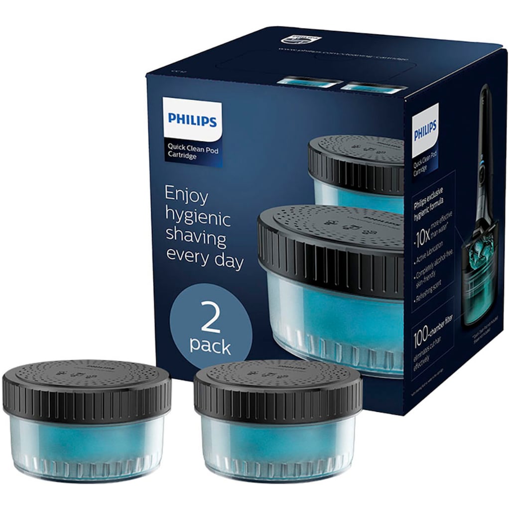 Philips Elektrorasierer Reinigungslösung »CC12/50 + CC13/50«