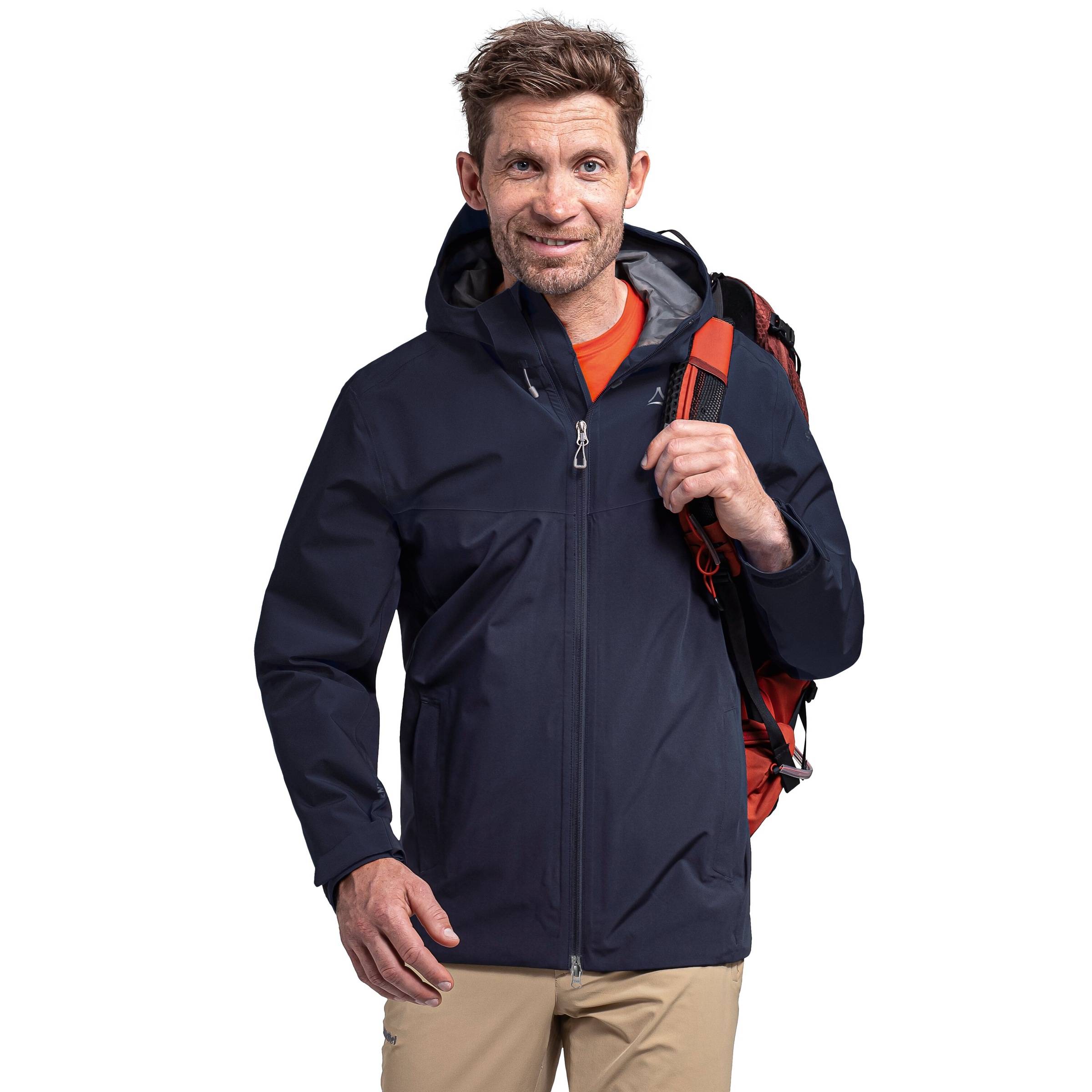 Thumbnail - Schöffel Windbreaker "NAVY BLAZER" mit Kapuze wasserabweisend, mit Kapuze und Kordelzug, aus Polyester