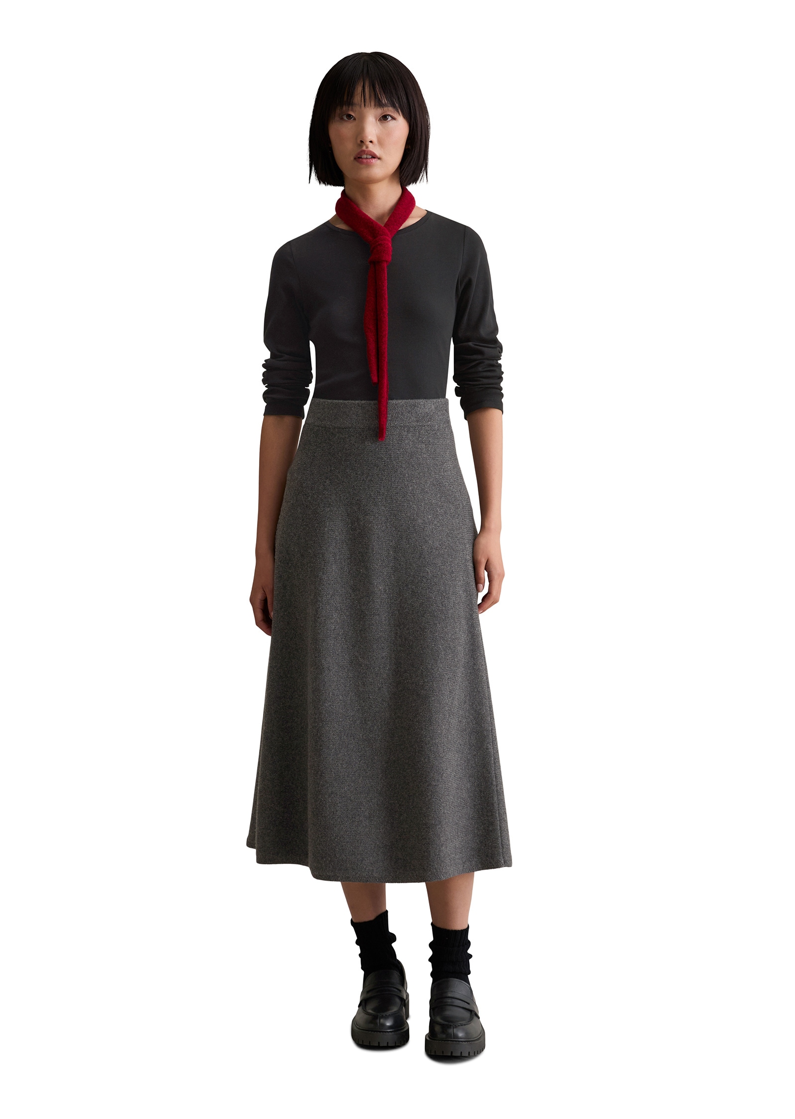 Marc O'Polo DENIM Webrock »aus softem Wolle-Mix«