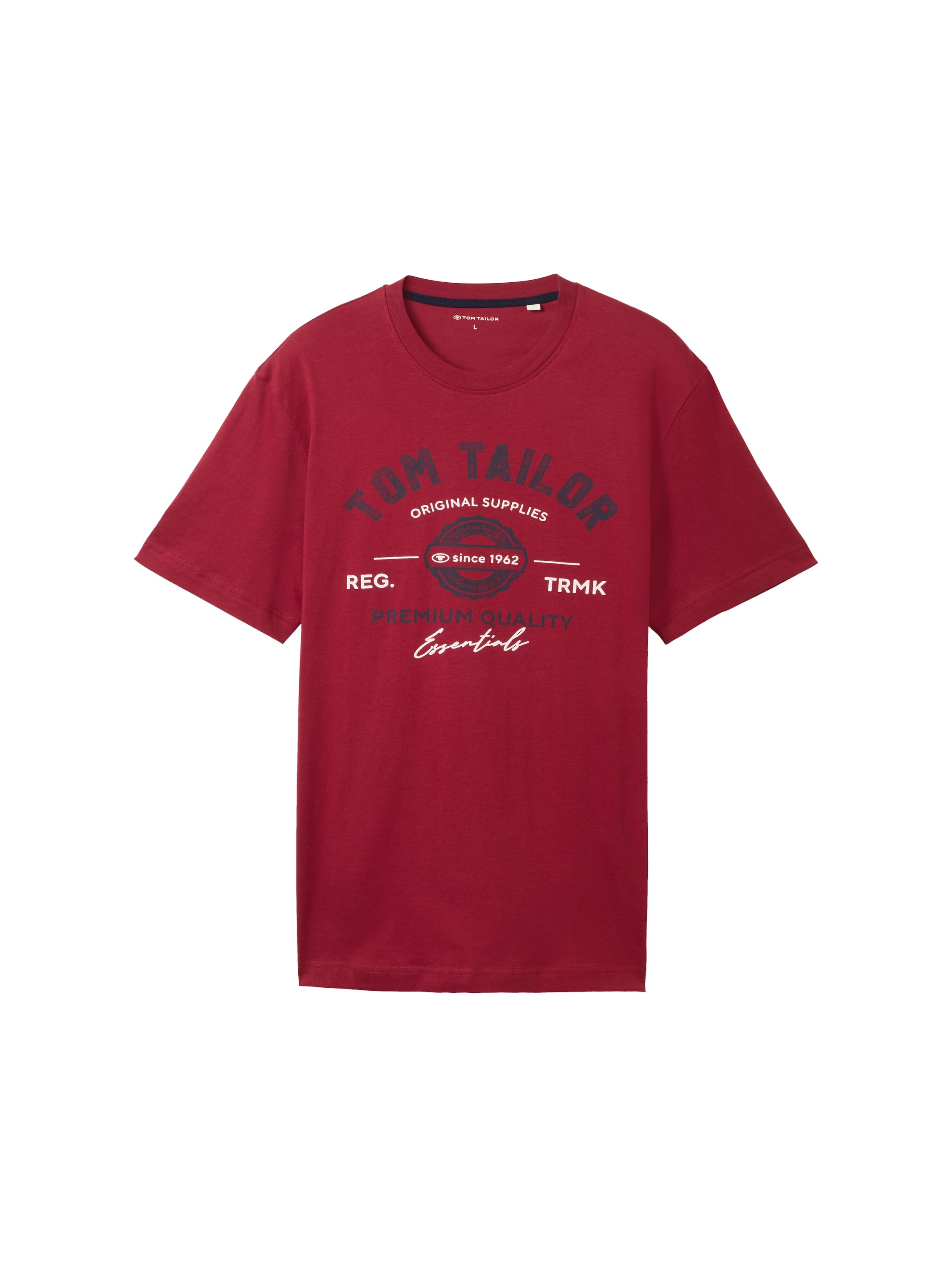TOM TAILOR T-Shirt, mit großem Logofrontprint