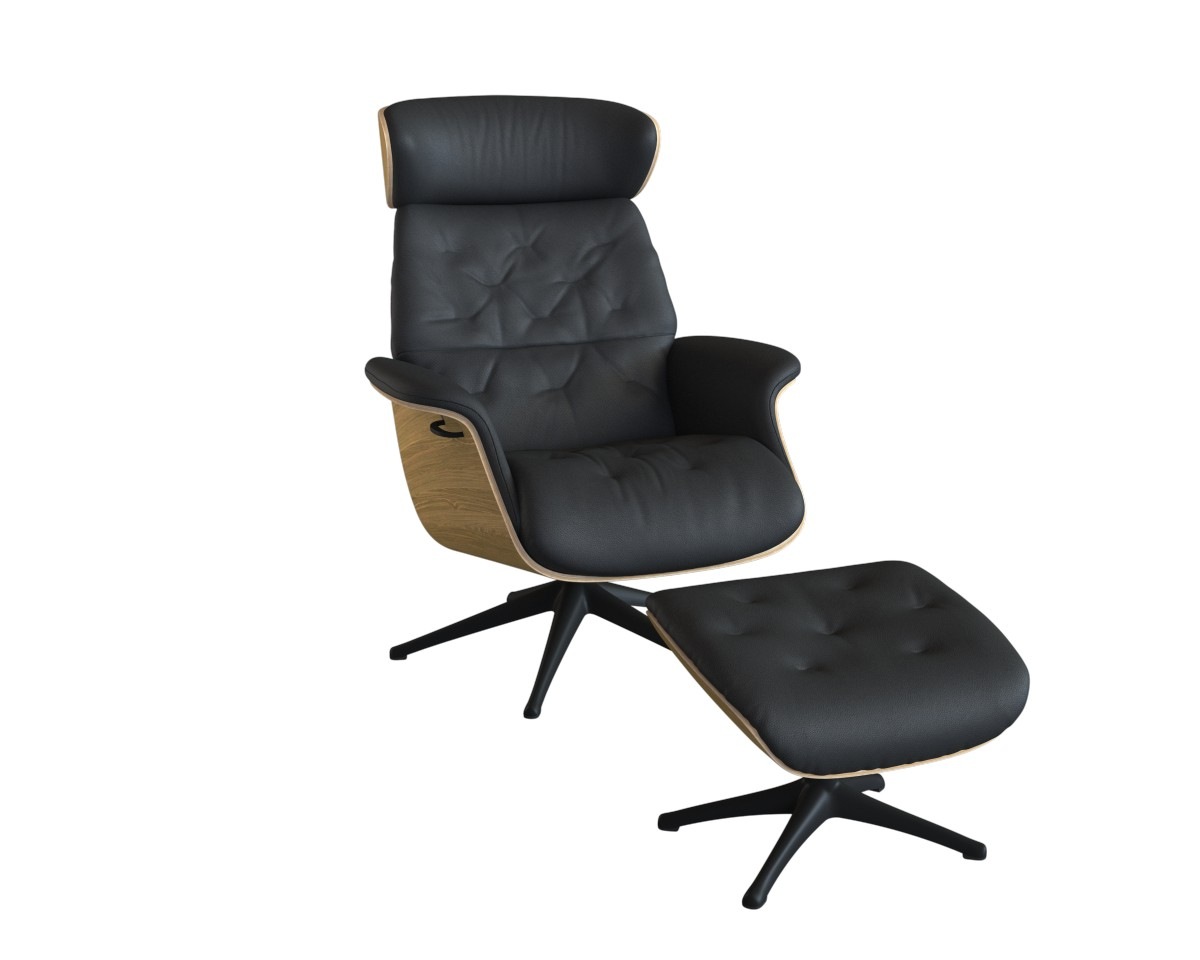 FLEXLUX Relaxsessel "Volden Fernsehsessel, verstellbarer Rücken- & Kopfstüt günstig online kaufen
