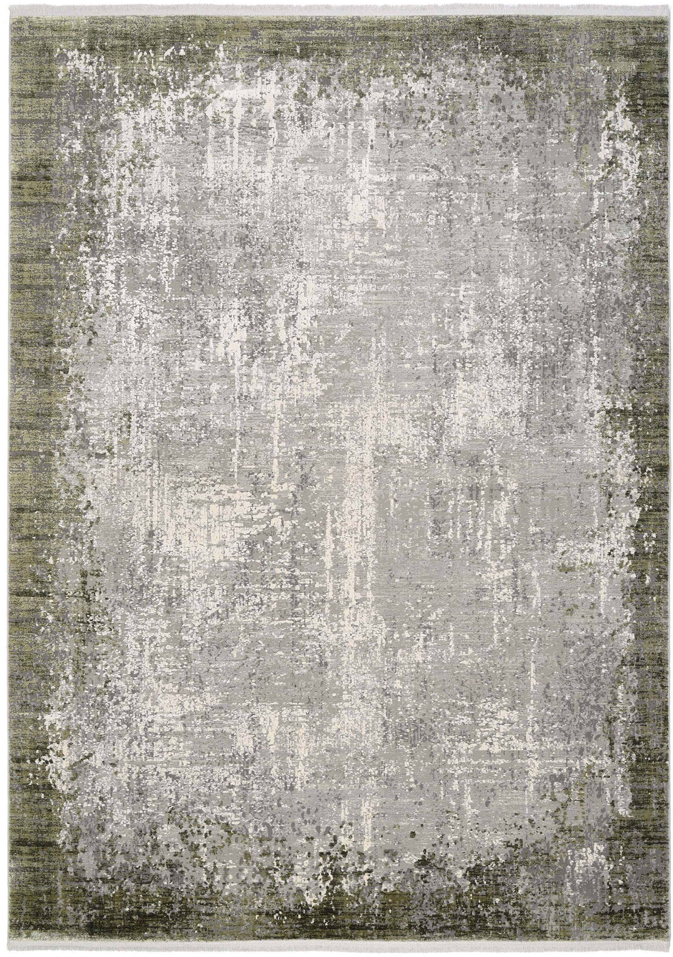 WK WOHNEN Teppich »BORDER«, rechteckig, hochwertiger Viskoseanteil,  samtweiche Oberfläche mit 3 D Effekt auf Rechnung | BAUR