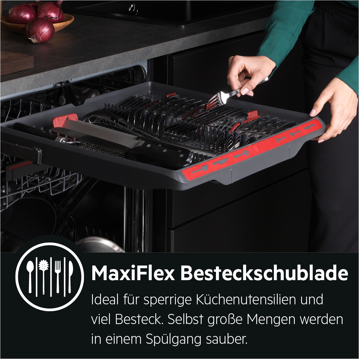 AEG Standgeschirrspüler 5000 »FFB7572APW«, 14 Maßgedecke, AirDry