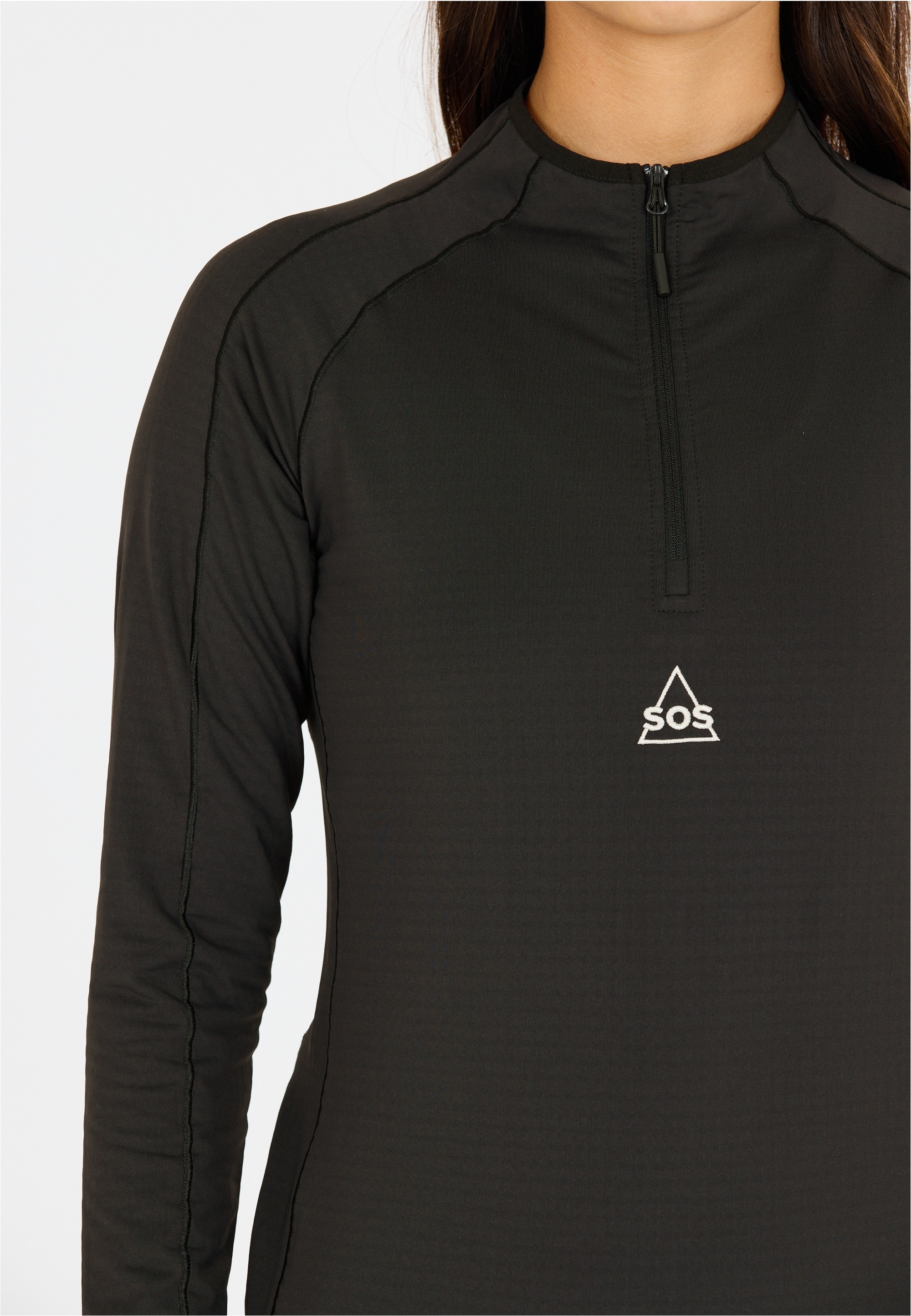 SOS Langarmshirt »Timberline«, Im komfortablen und anliegenden Schnitt