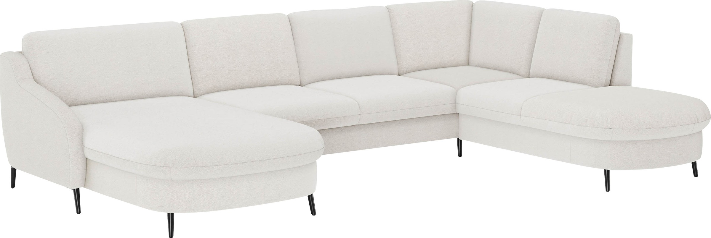 Thumbnail - sit&more Wohnlandschaft "Soul U-Form" wahlweise mit Bettfunktion und Bettkasten oder Schubkasten