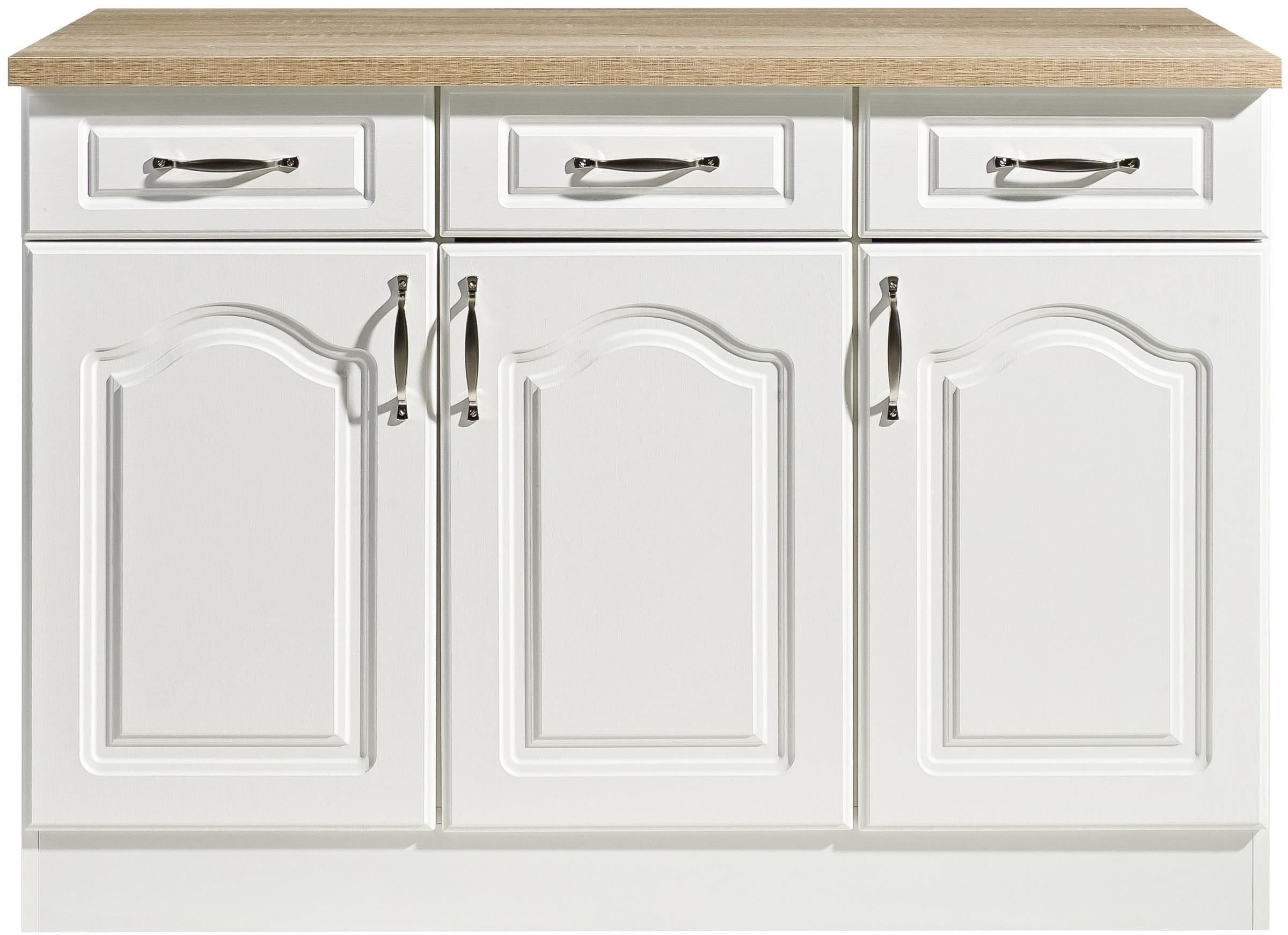 wiho Küchen "Linz" 120 cm breit, in Landhaus-Optik günstig online kaufen