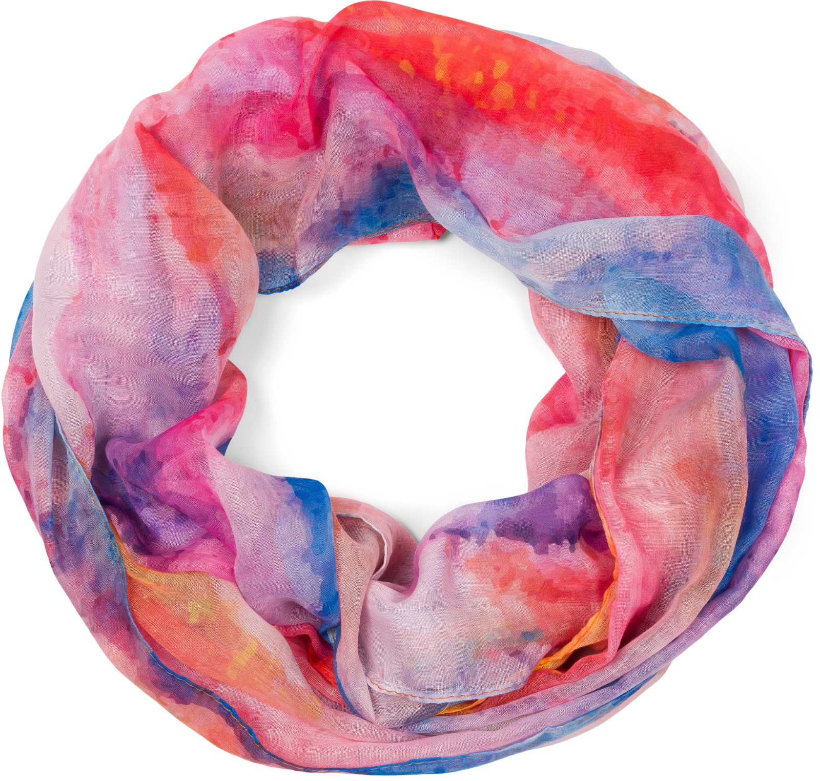 styleBREAKER Loop "Loop Aquarell Farbverlauf" 1 Stk.