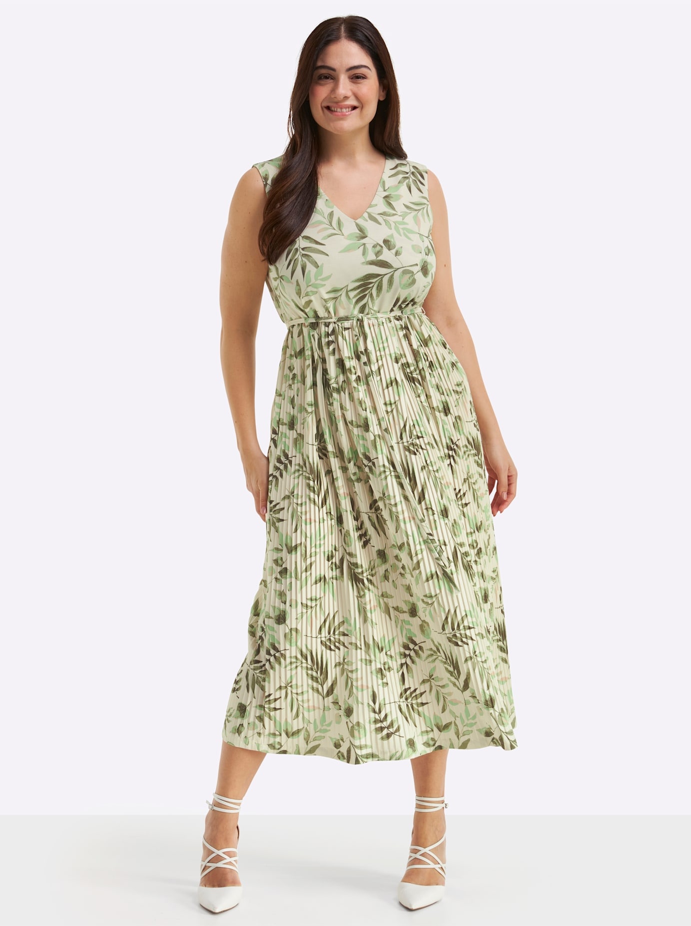 Sheego Maxikleid "Jersey-Kleid"