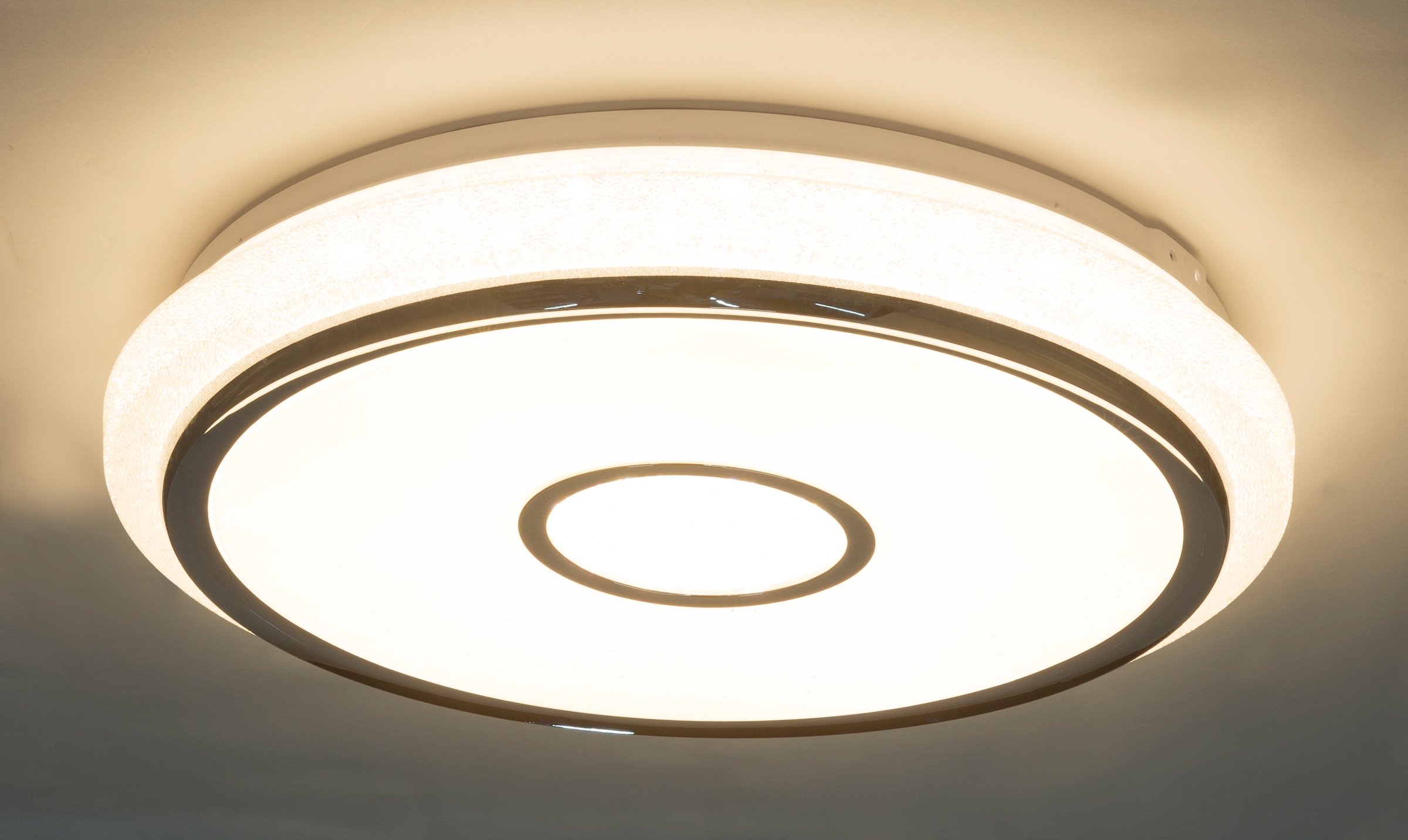 GLOBO LIGHTING LED Deckenleuchte »DANI«, Leuchtmittel LED-Modul | LED fest integriert, Deckenlampe/rund/Wohnzimmer/Schlafzimmer/elegant