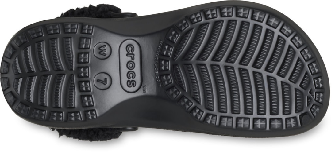 Crocs Clog »Lined Fuzz Strap«  Schlupfschuh, Hausschuh mit rutschhemmender Laufsohle