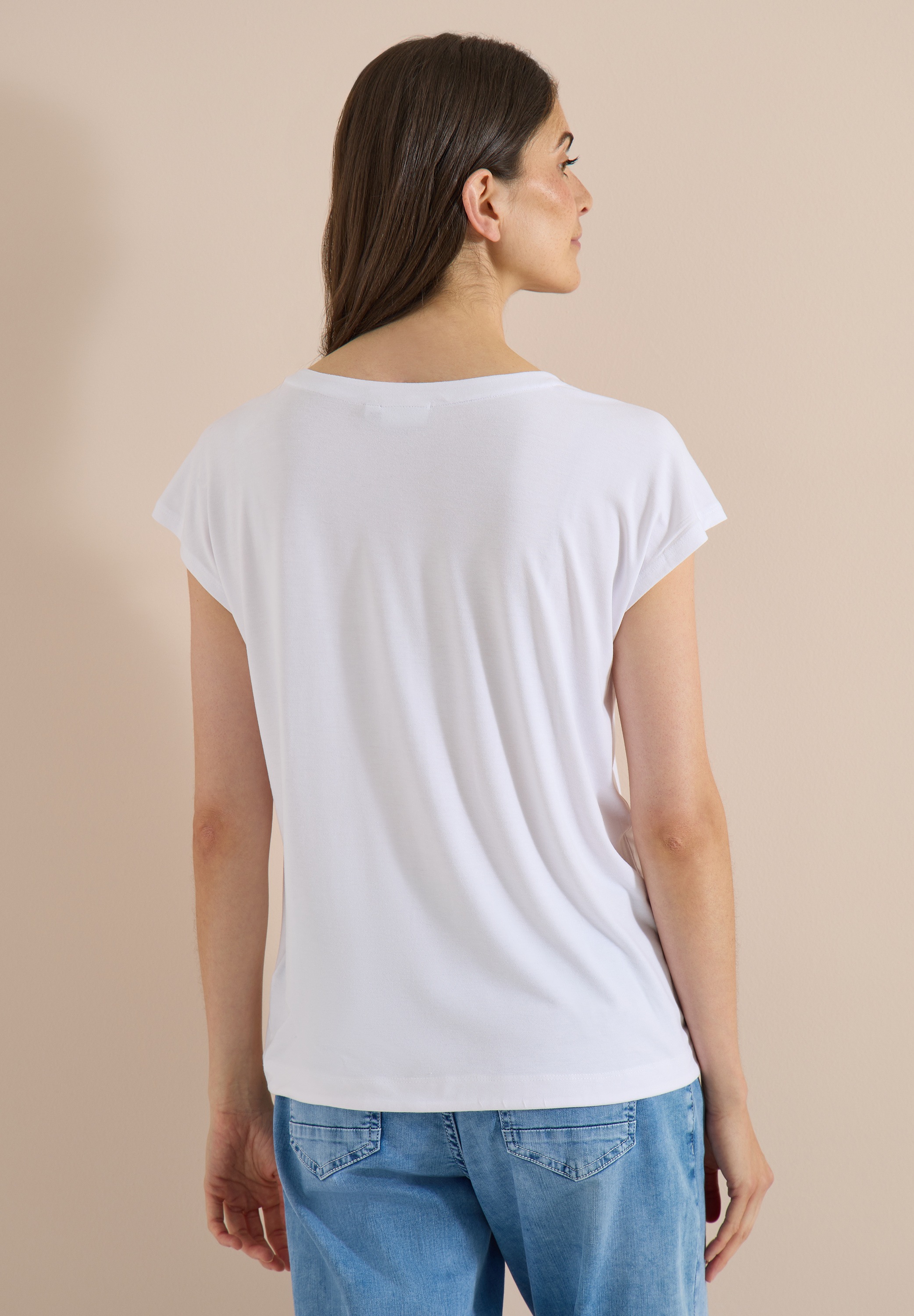 Cecil T-Shirt mit Cut-Out Detail