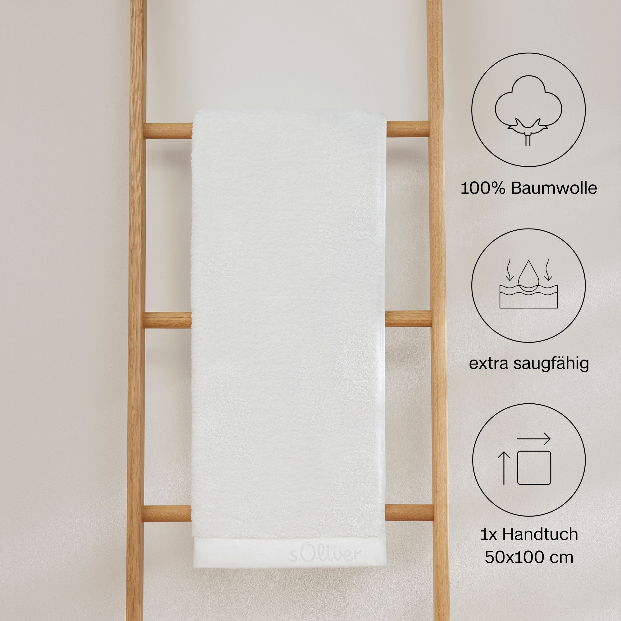 s.Oliver Handtuch "s.Oliver, Premium Qualität, 600 gr/m², auch als Sets erh günstig online kaufen