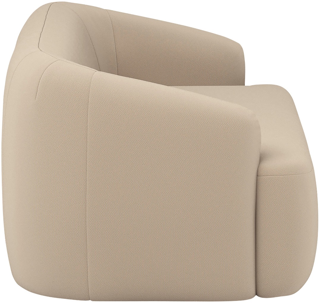INOSIGN 2-Sitzer »Nergal, Einzelsofa Breite 217cm, organisches Design«, Modernes Design, schlichte Optik, stilvoller Blickfang im Wohnzimmer
