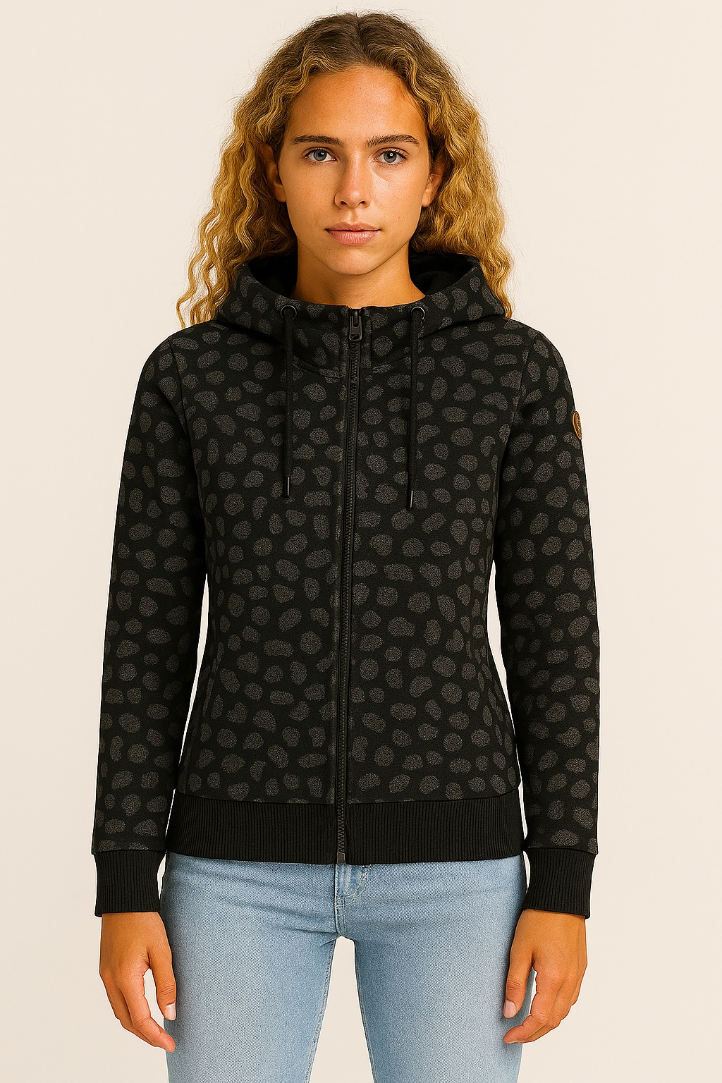 Ragwear Sweatjacke "RYLIE PRINT ZIP O" günstig online kaufen