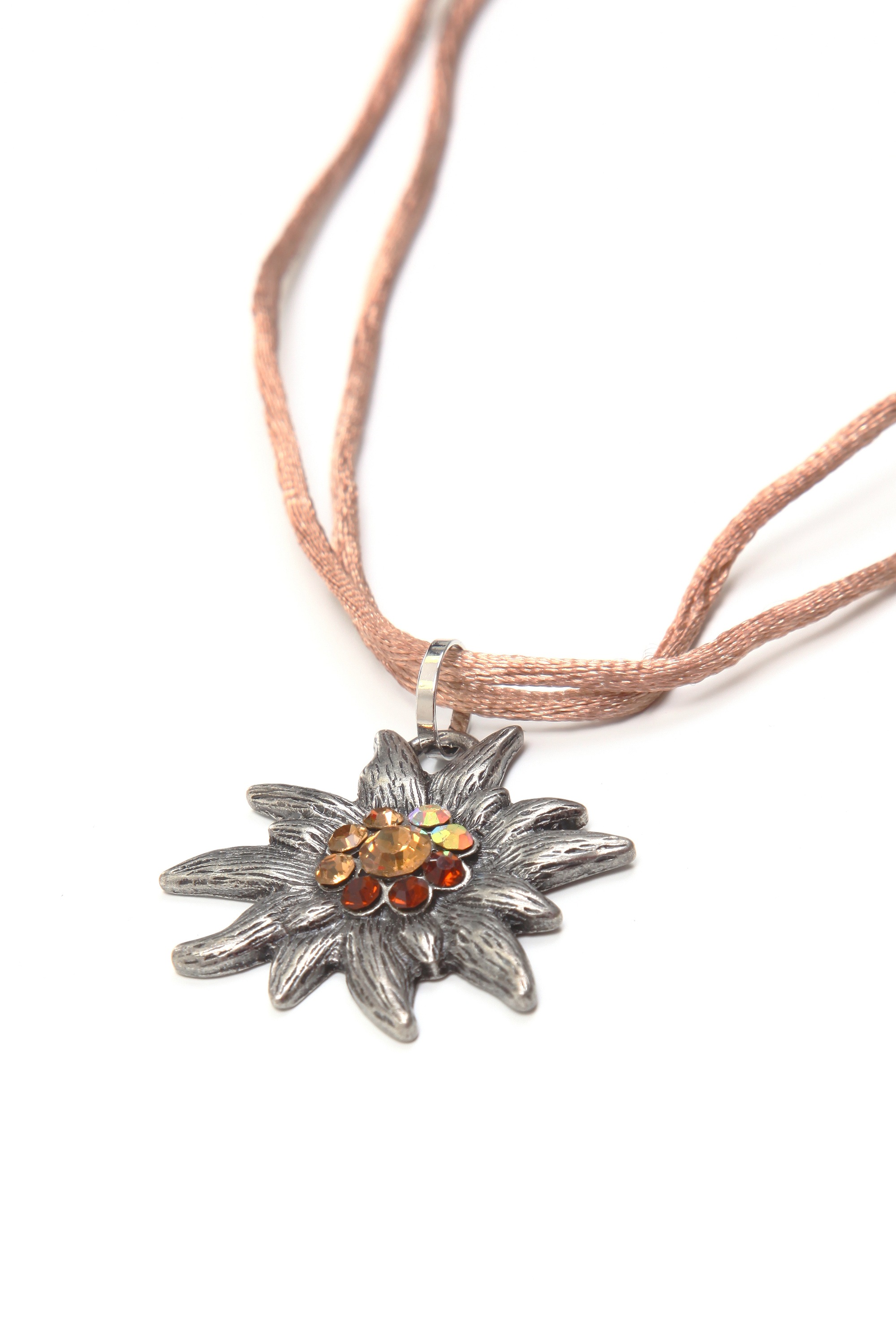 Allgäu Rebell Collier »Maria« mit Edelweiß