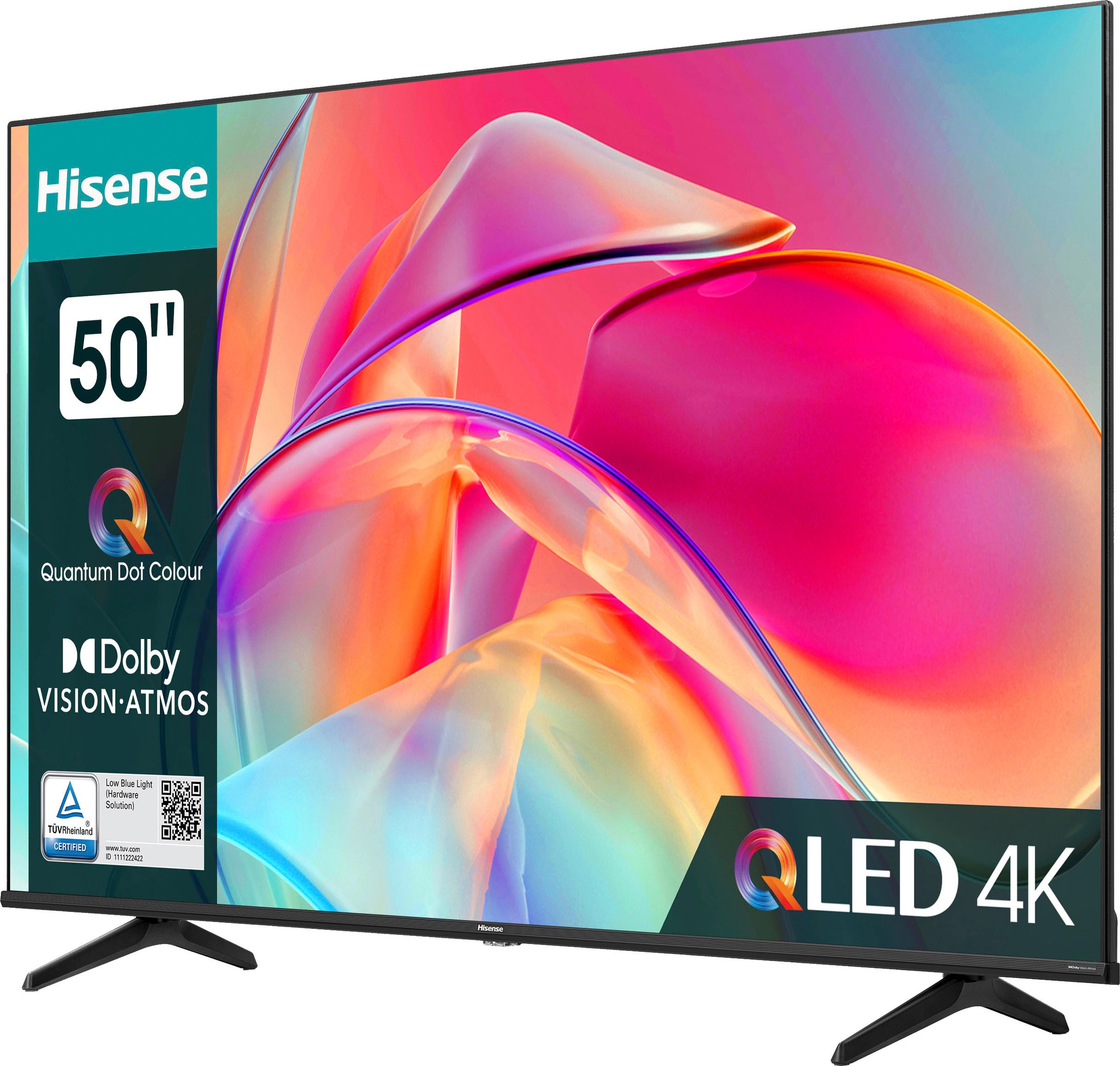 Hisense QLED-Fernseher »50E7KQ«, 126 cm/50 HD, | 4K Smart-TV Zoll, Ultra BAUR