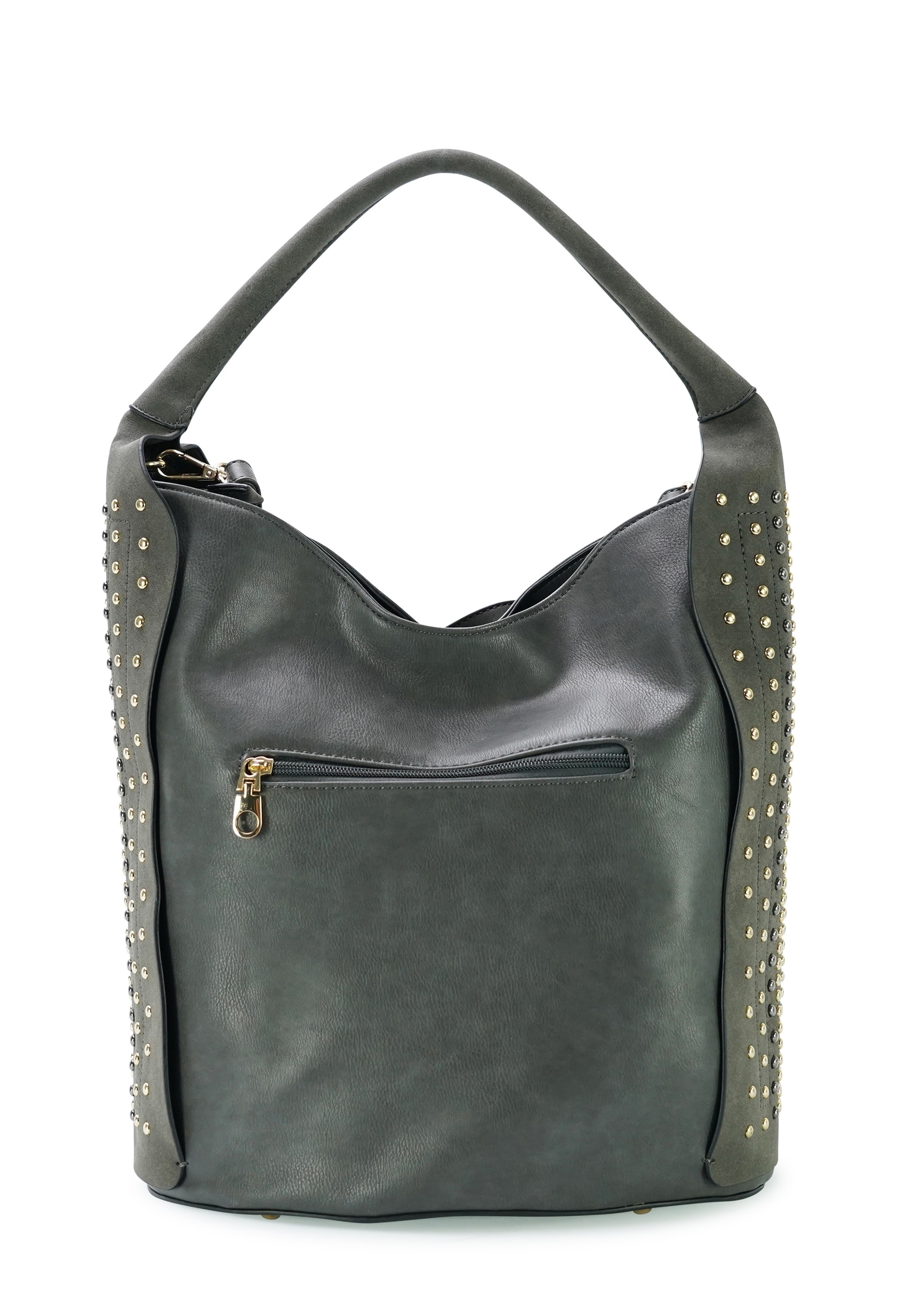 Harpa Henkeltasche »VIRGINIA« mit Multicolor-Nietenverzierung