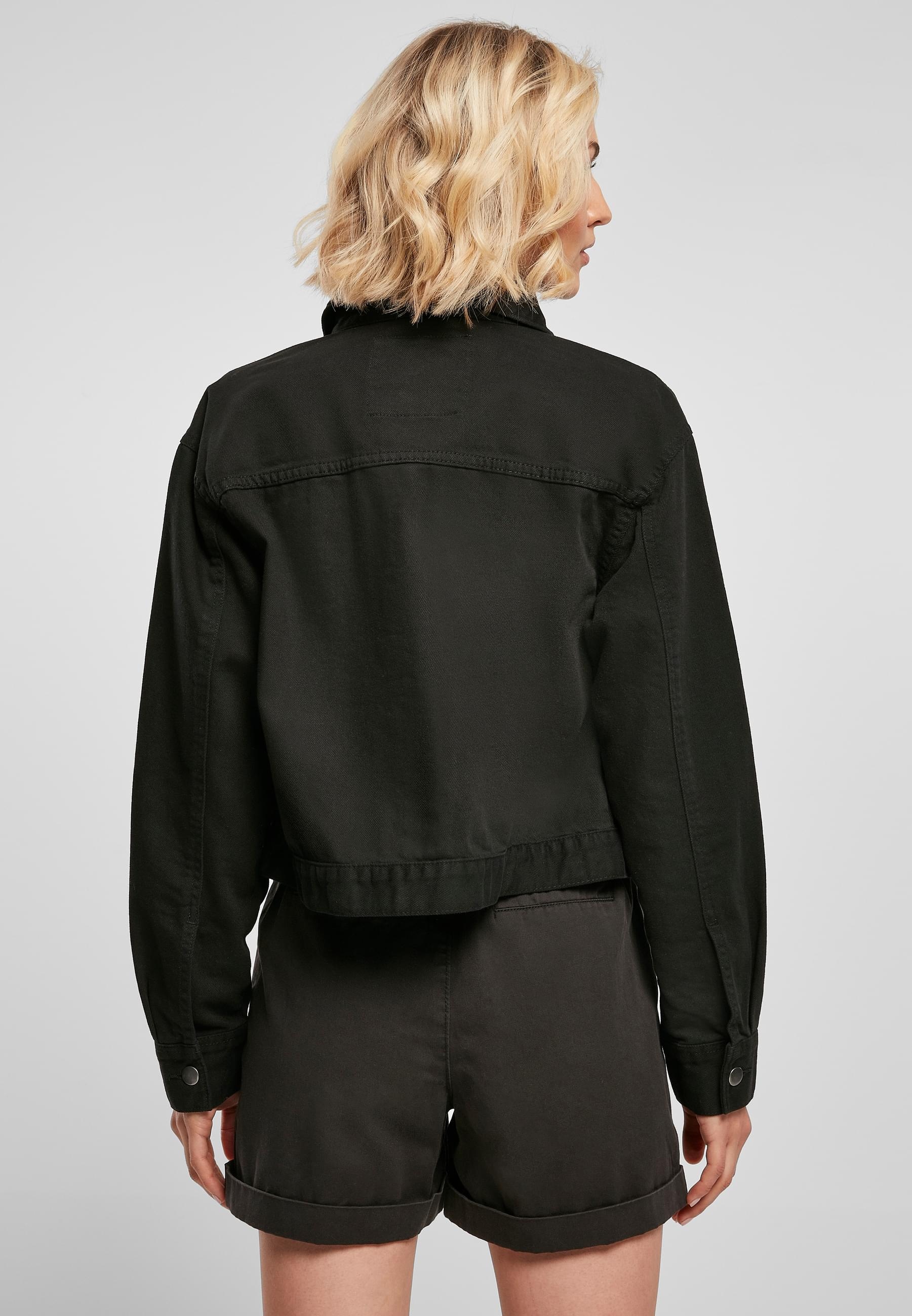 URBAN CLASSICS Allwetterjacke »Urban Classics Damen Ladies Short Boxy Worker Jacket«, (1 St.), ohne Kapuze
