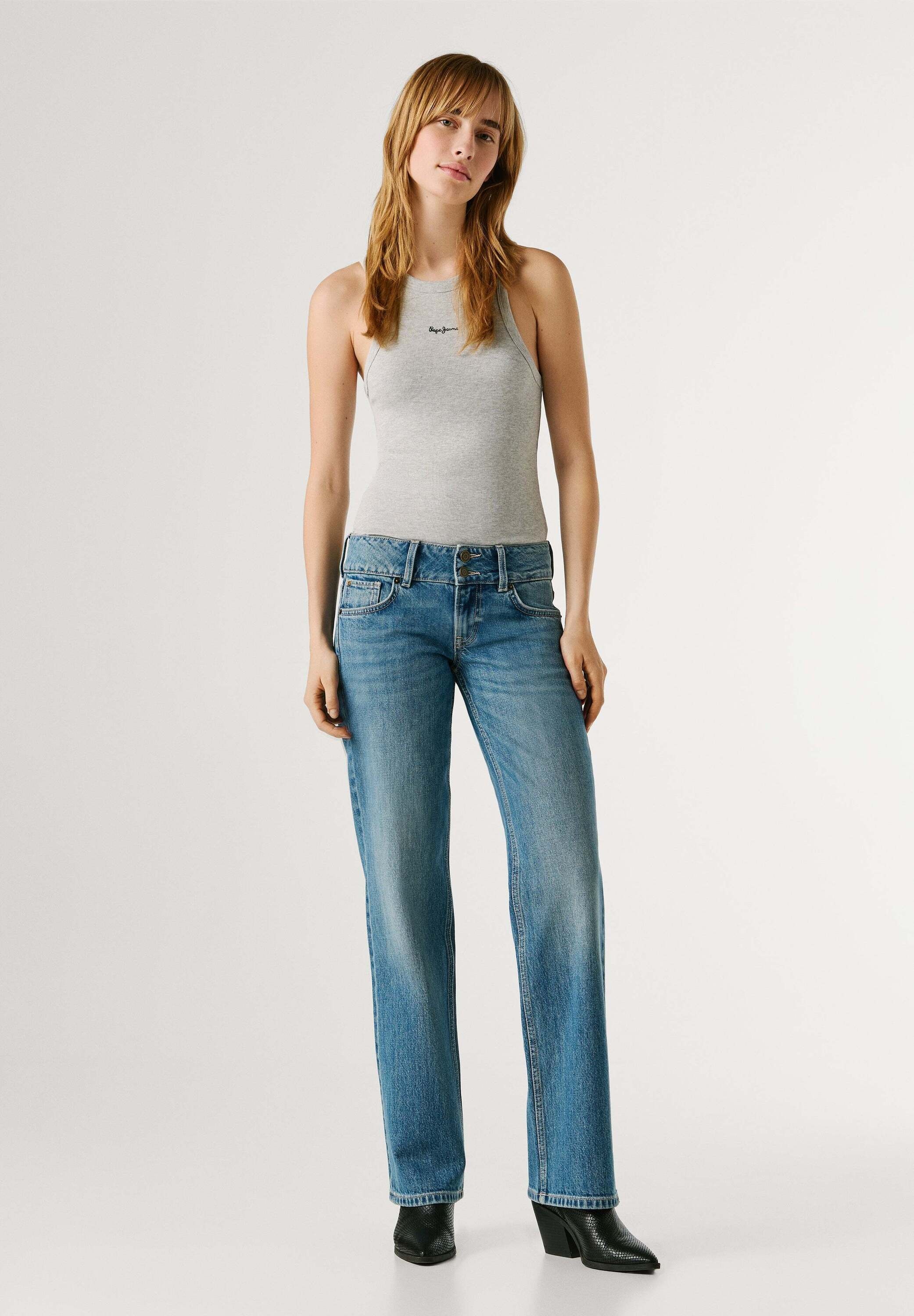 Pepe Jeans Straight-Jeans »straight leg jeans STRAIGHT JEANS LW VENUS«