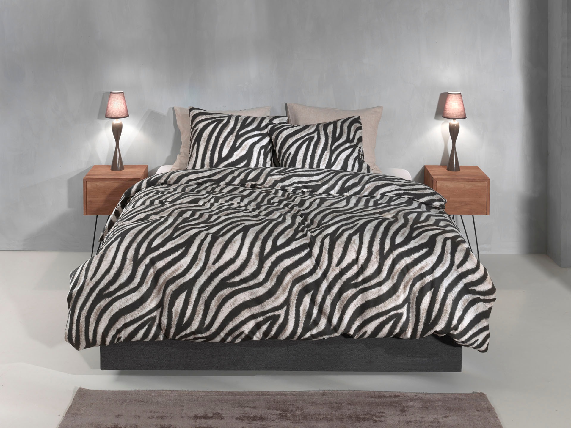 ZO HOME Bettwäsche "Zebrato" 1 Stk. Bettwäsche aus 100% Baumwolle, hochwert günstig online kaufen