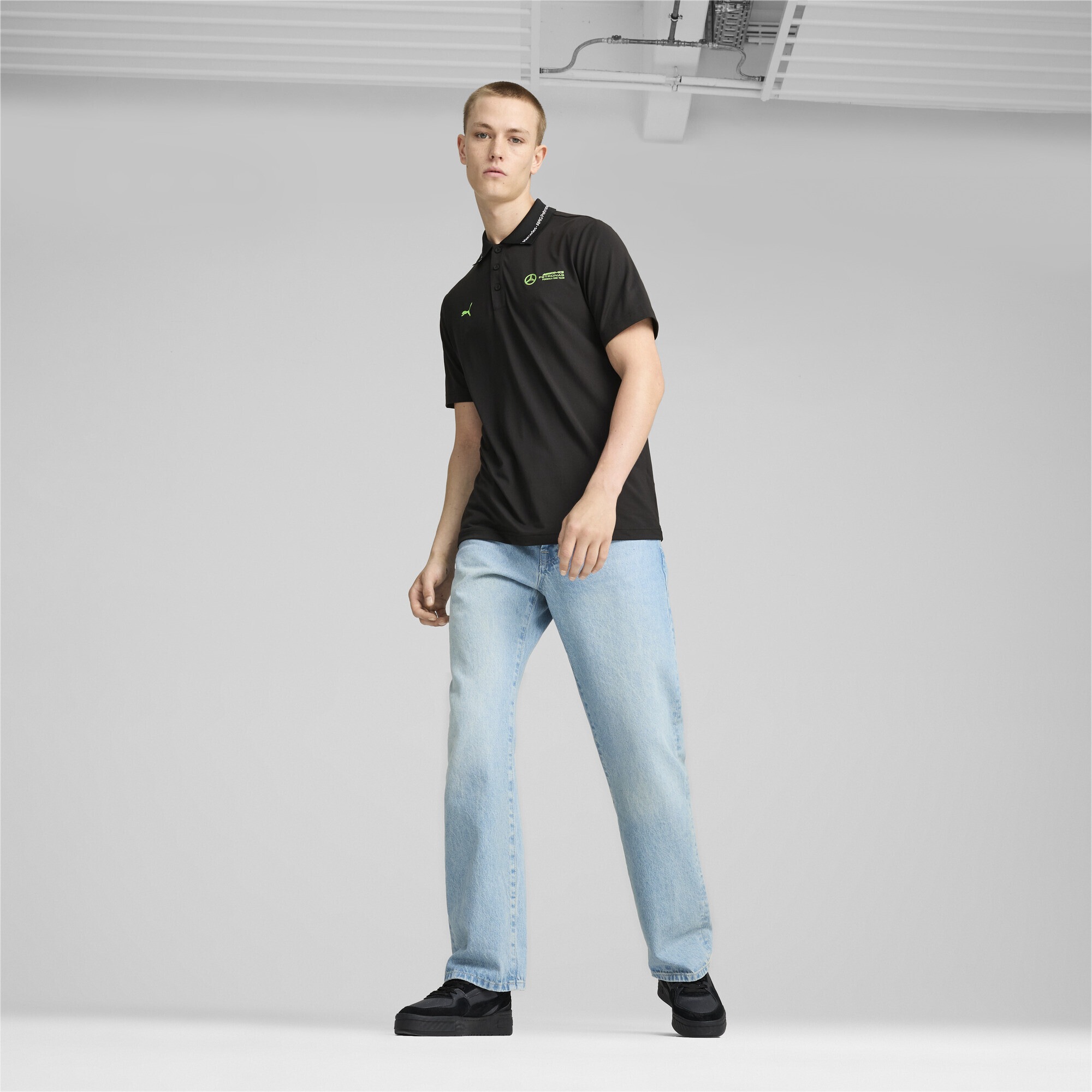 PUMA Poloshirt »Mercedes-AMG Petronas F1® Cloudspun Poloshirt Herren«