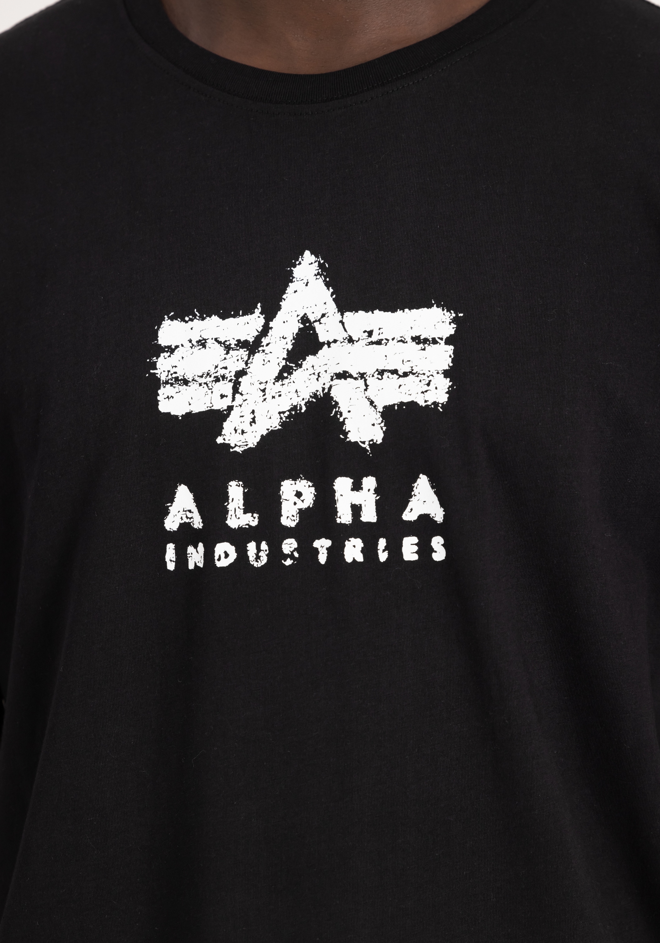 Alpha Industries T-Shirt »Alpha Industries Men - T-Shirts Grunge Logo T-Shirt«