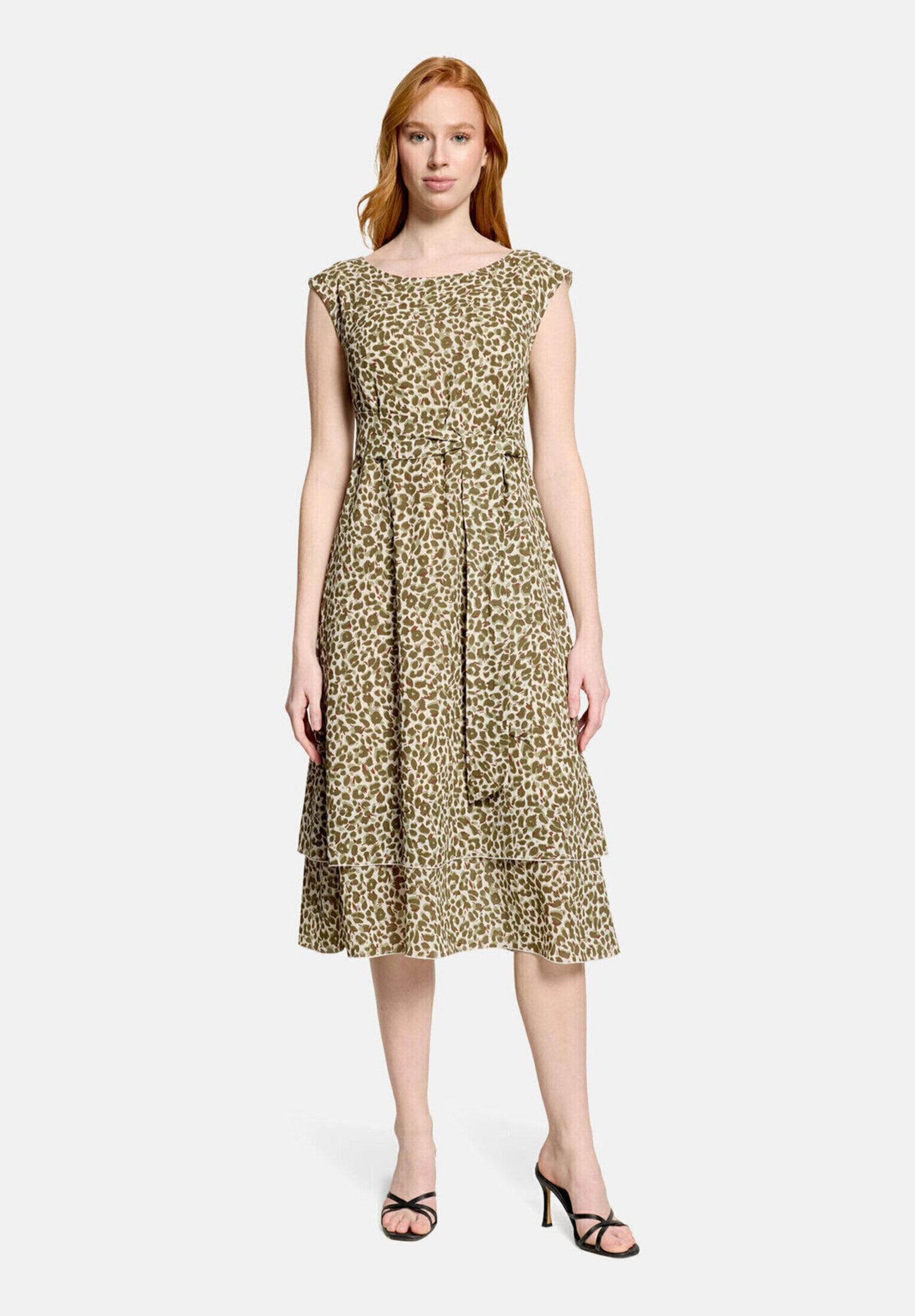 Betty Barclay Chiffonkleid »Damen mit Bindegürtel« Ohne Tasche