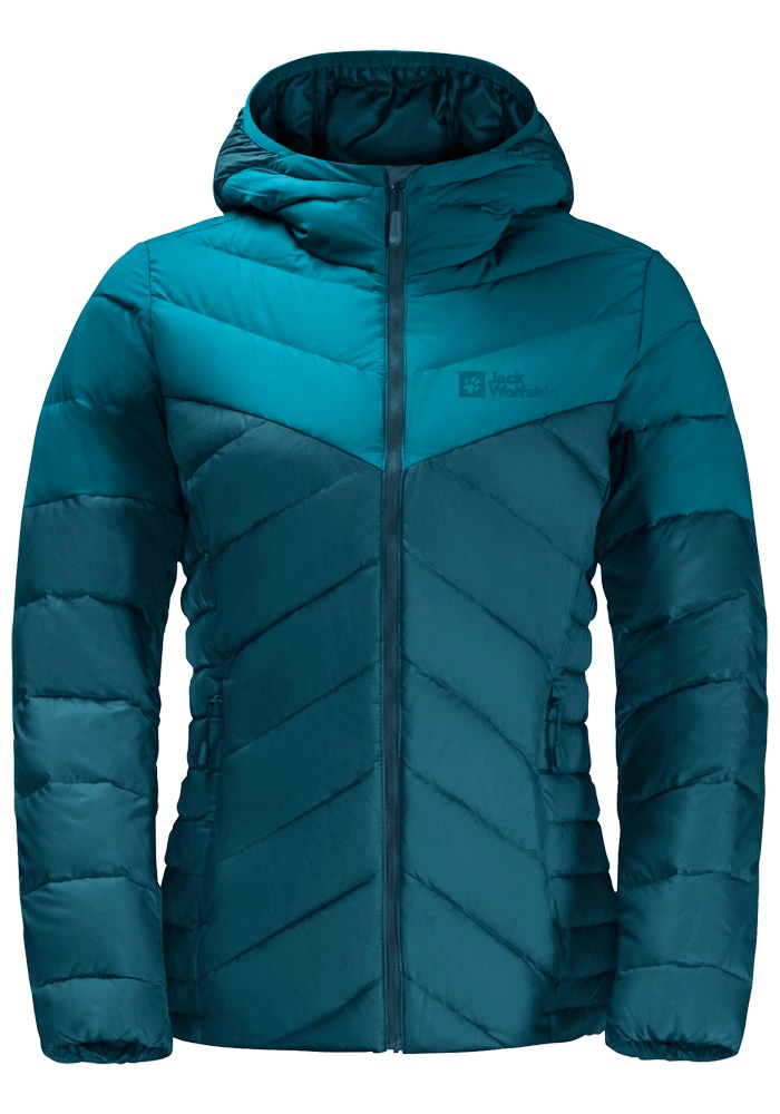 Jack Wolfskin Daunenjacke »TUNDRA DOWN HOODY W«, mit Kapuze