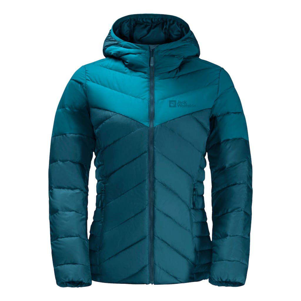 Jack Wolfskin Daunenjacke »TUNDRA DOWN HOODY W«, mit Kapuze