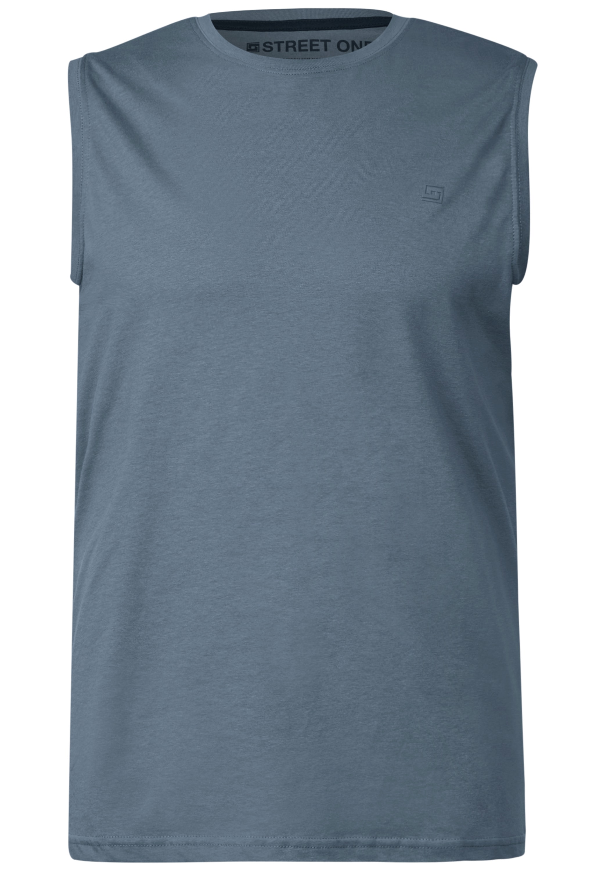 STREET ONE MEN Tanktop, mit Rundhalsausschnitt