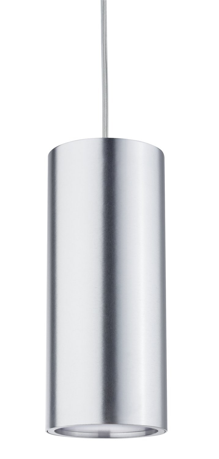 Paulmann Schienensystem-Leuchten »URail Pendel Barrel 370lm 6W 2700K 230V Chrom matt, Alu eloxiert 230V«