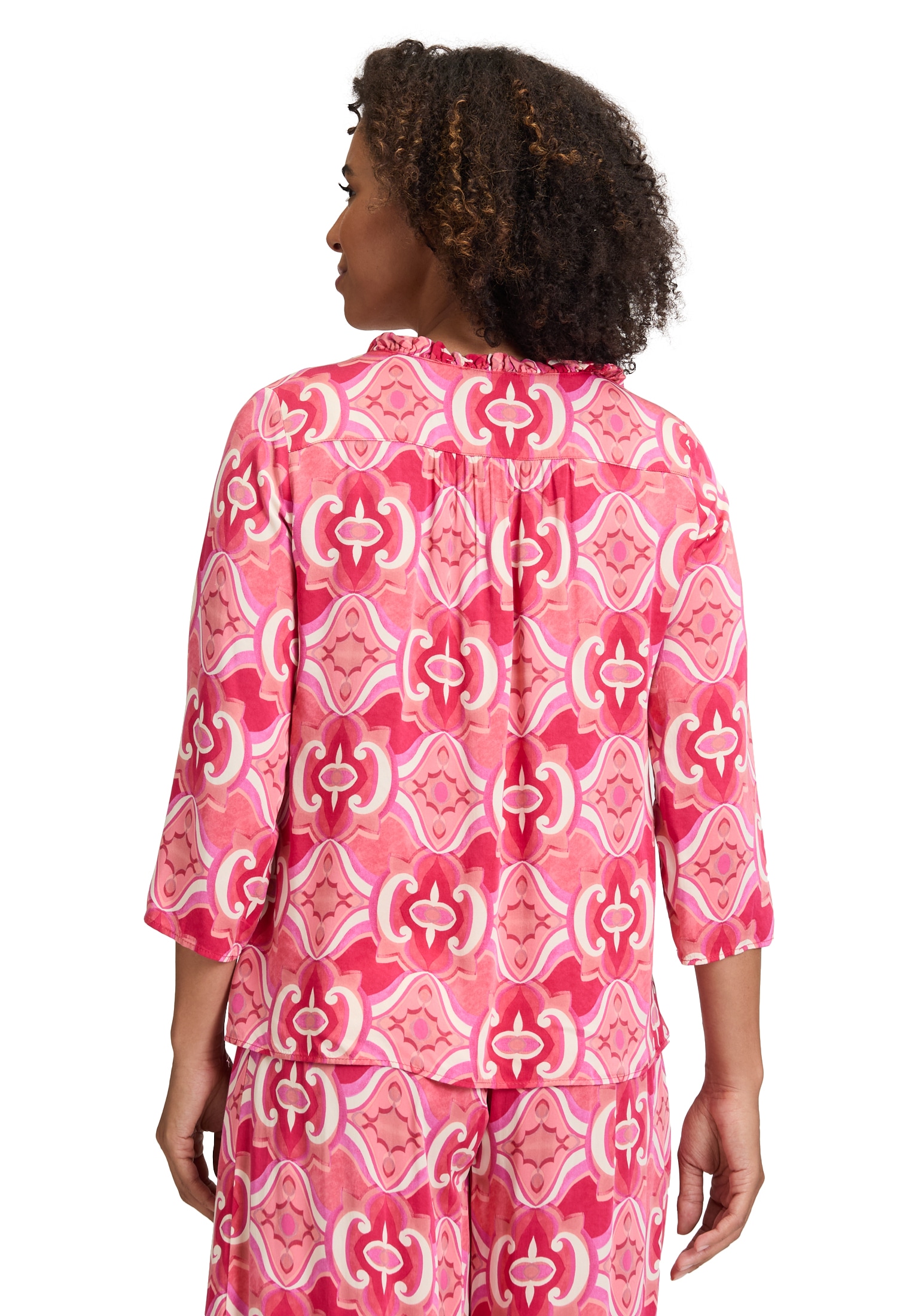 Cartoon Schlupfbluse »Cartoon Casual-Bluse mit Rüschen«