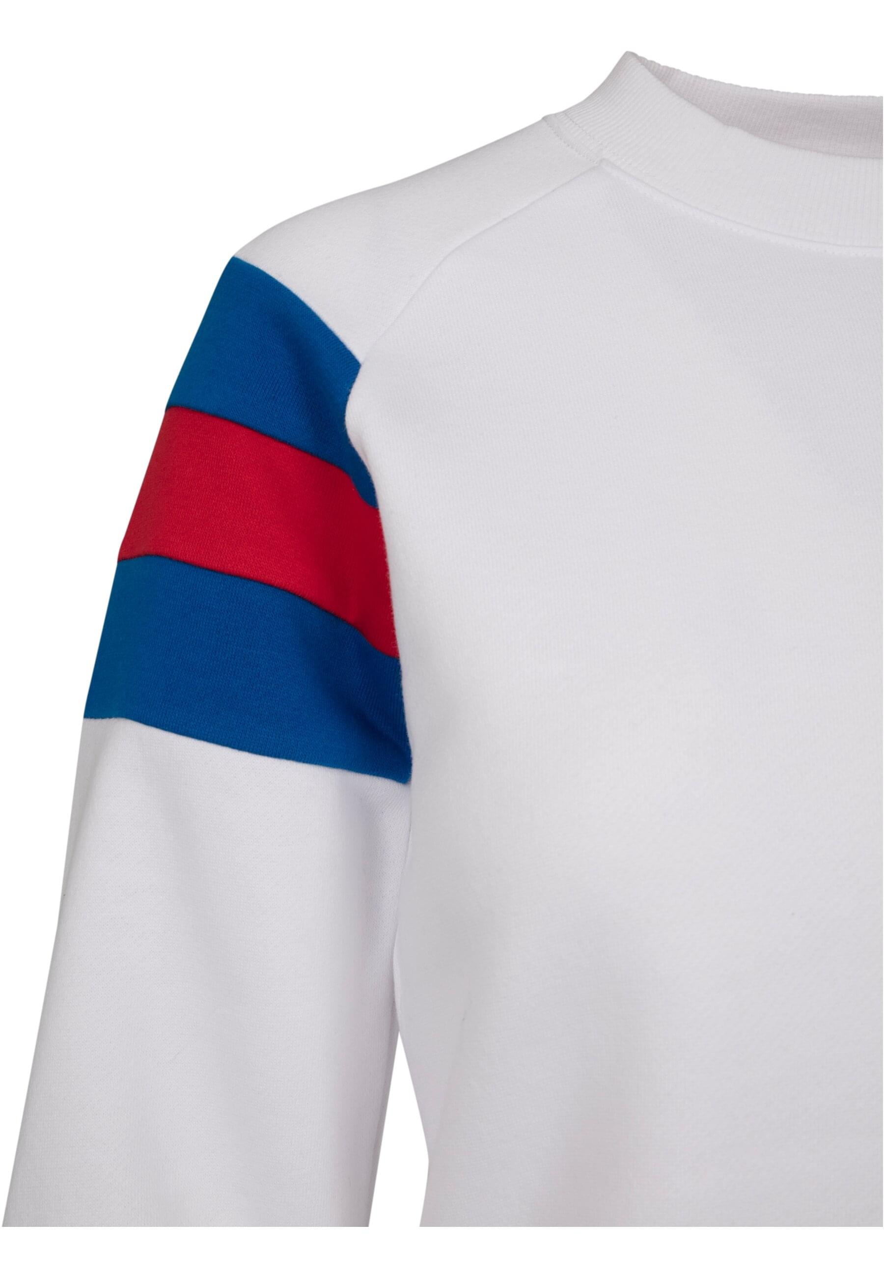 URBAN CLASSICS Sweatshirt »Urban Classics Damen Ladies Sleeve Stripe Crew«, (1 tlg.)