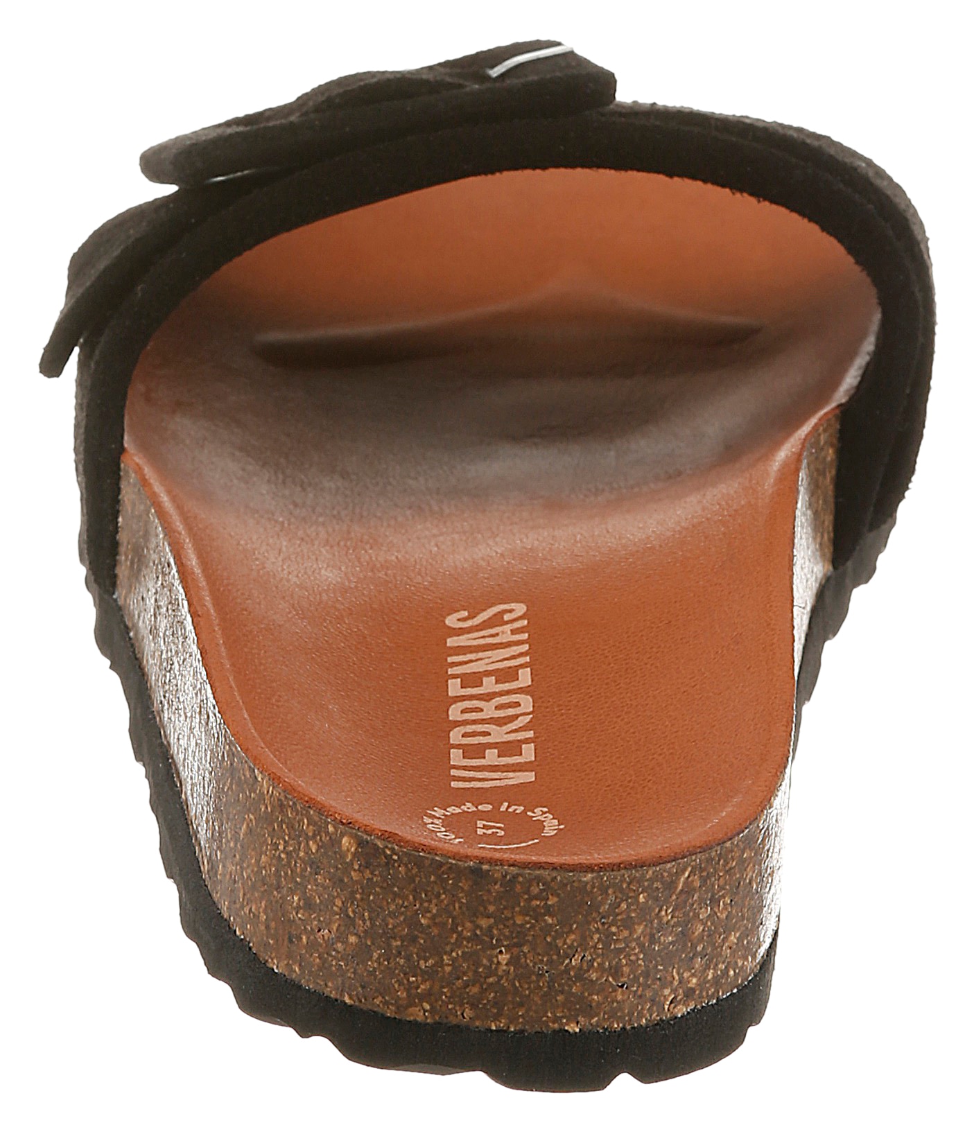VERBENAS Pantolette »REIKO VELOUR«  Sommerschuh, Urlaubsschuh, Strandschuh zum Schlupfen