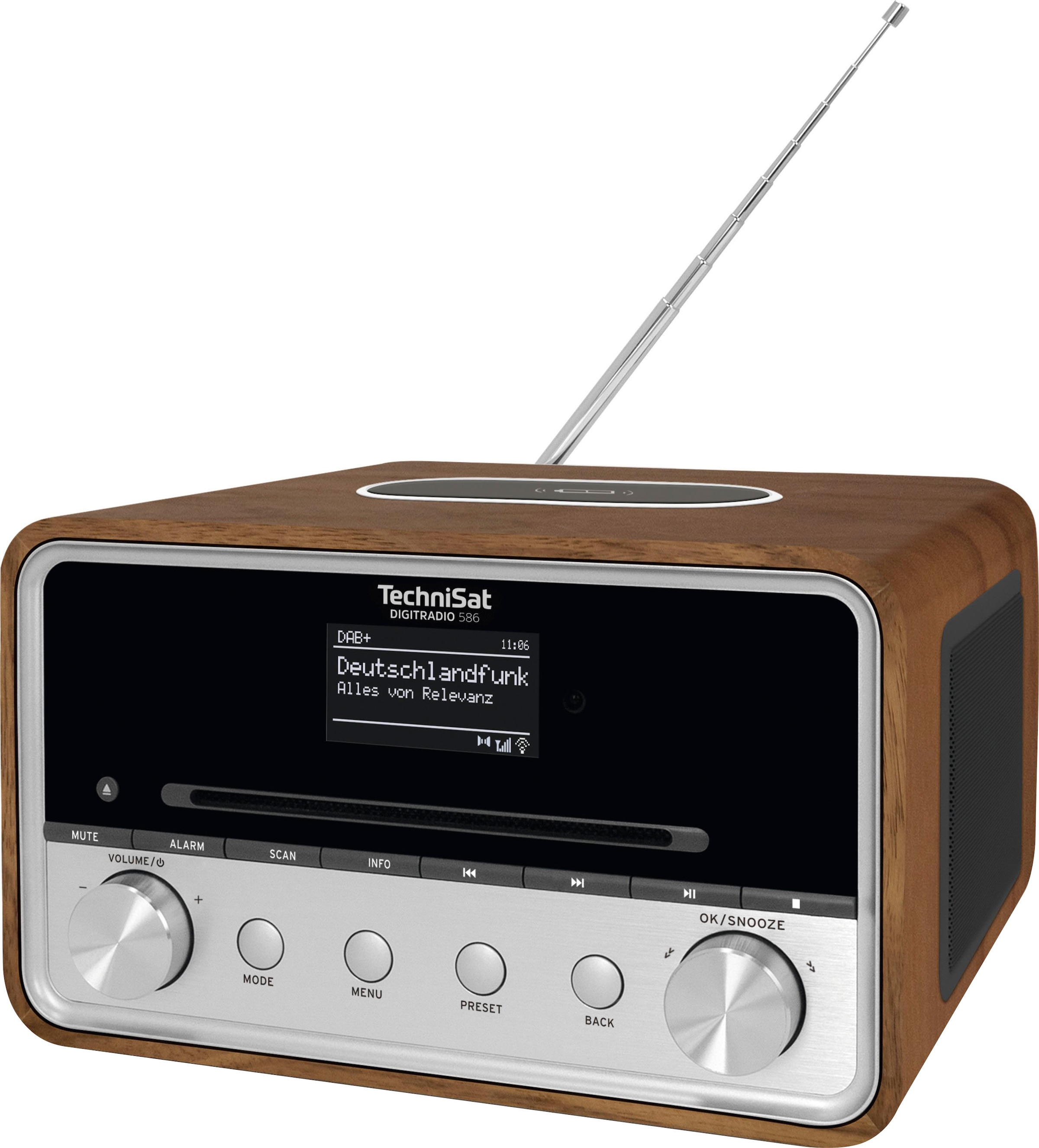 TechniSat Radio »DIGITRADIO 586«, (Bluetooth-A2DP BAUR 20 W) Bluetooth-WLAN (DAB+)-Internetradio-UKW | Bluetooth-AVRCP Digitalradio mit RDS