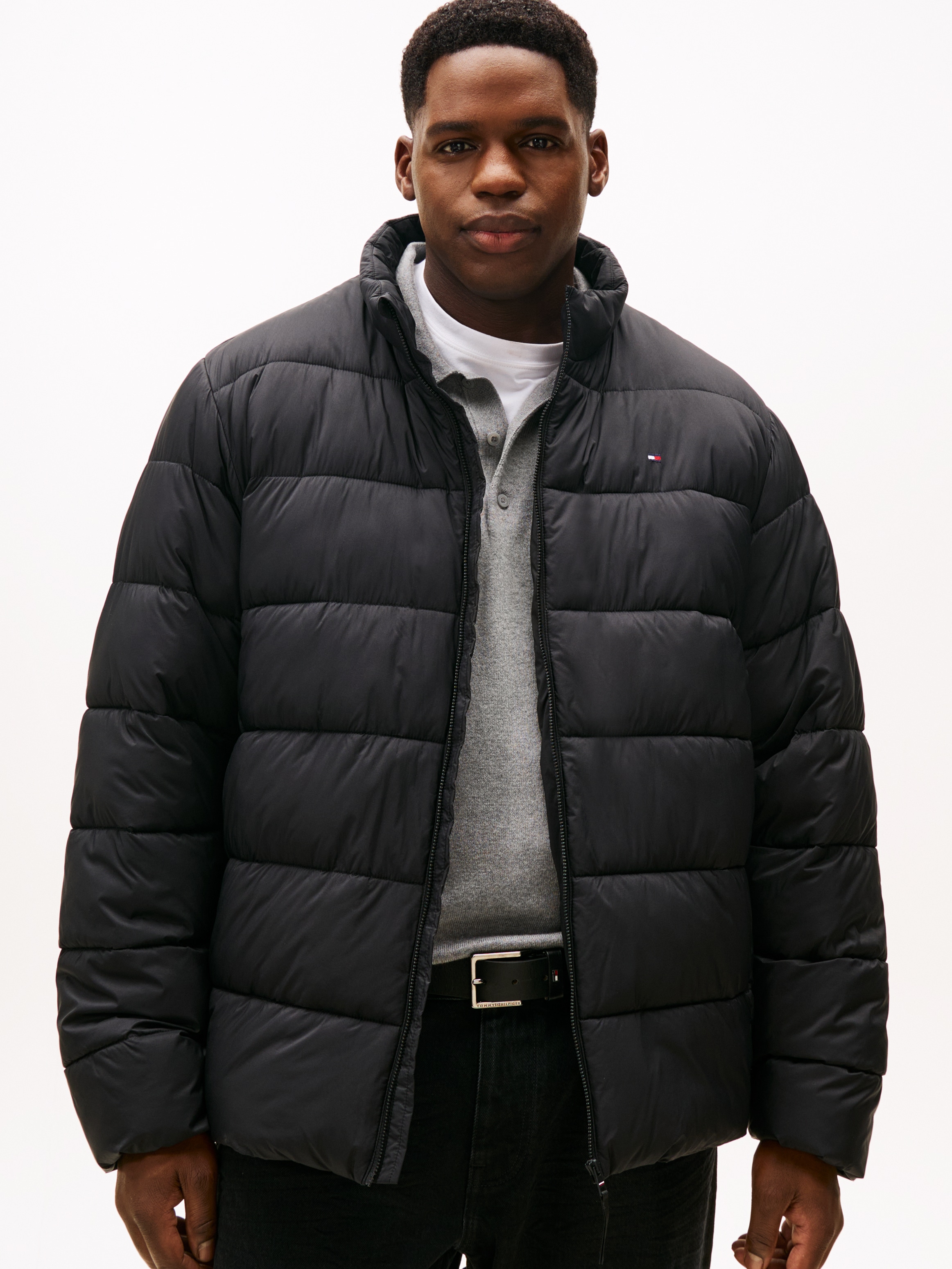 Tommy Hilfiger Big & Tall Steppjacke "STAND COLLAR JACKET", ohne Kapuze, Wi günstig online kaufen