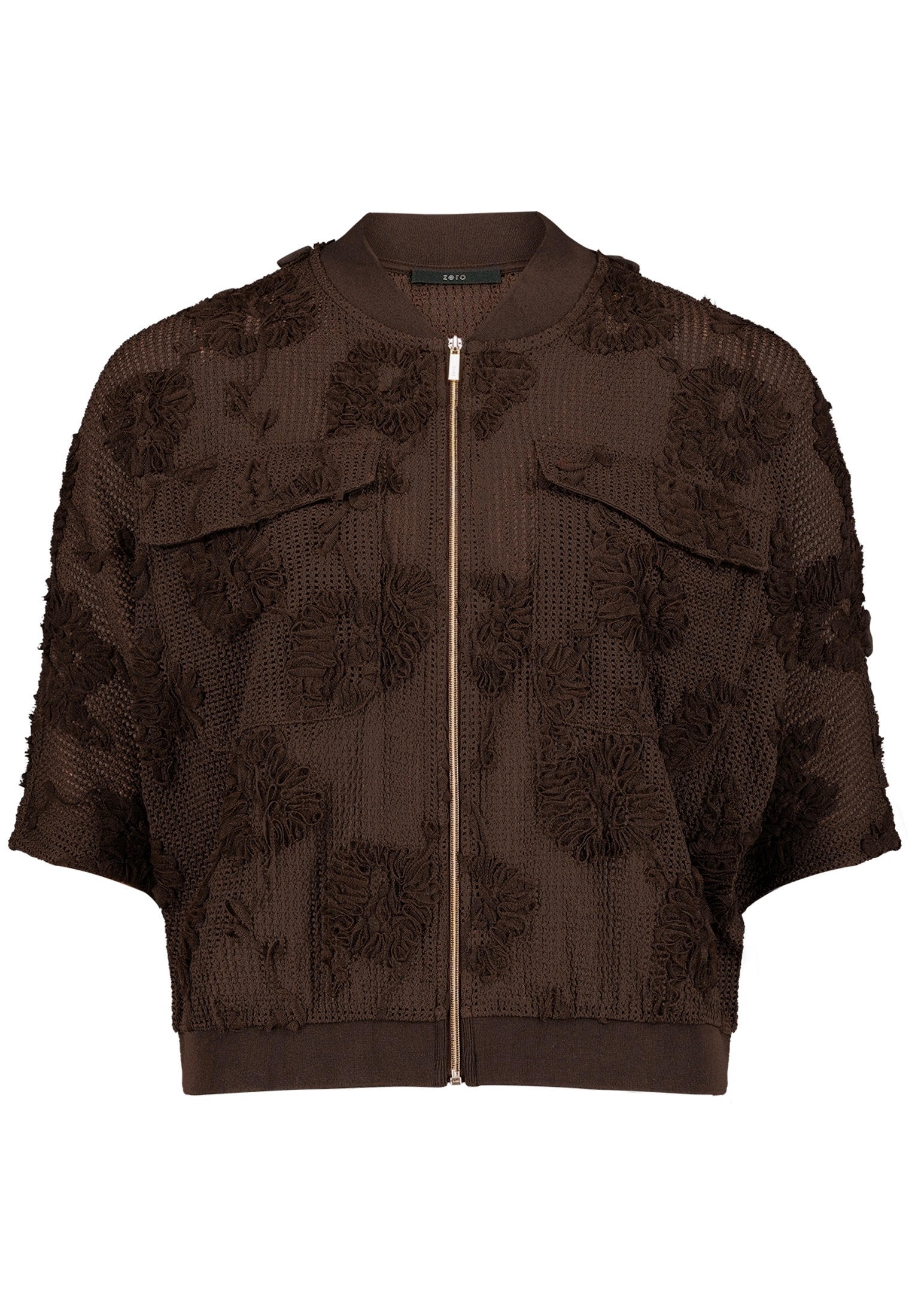 Zero Jackenblazer »Damen mit Fledermausärmeln« Stickerei