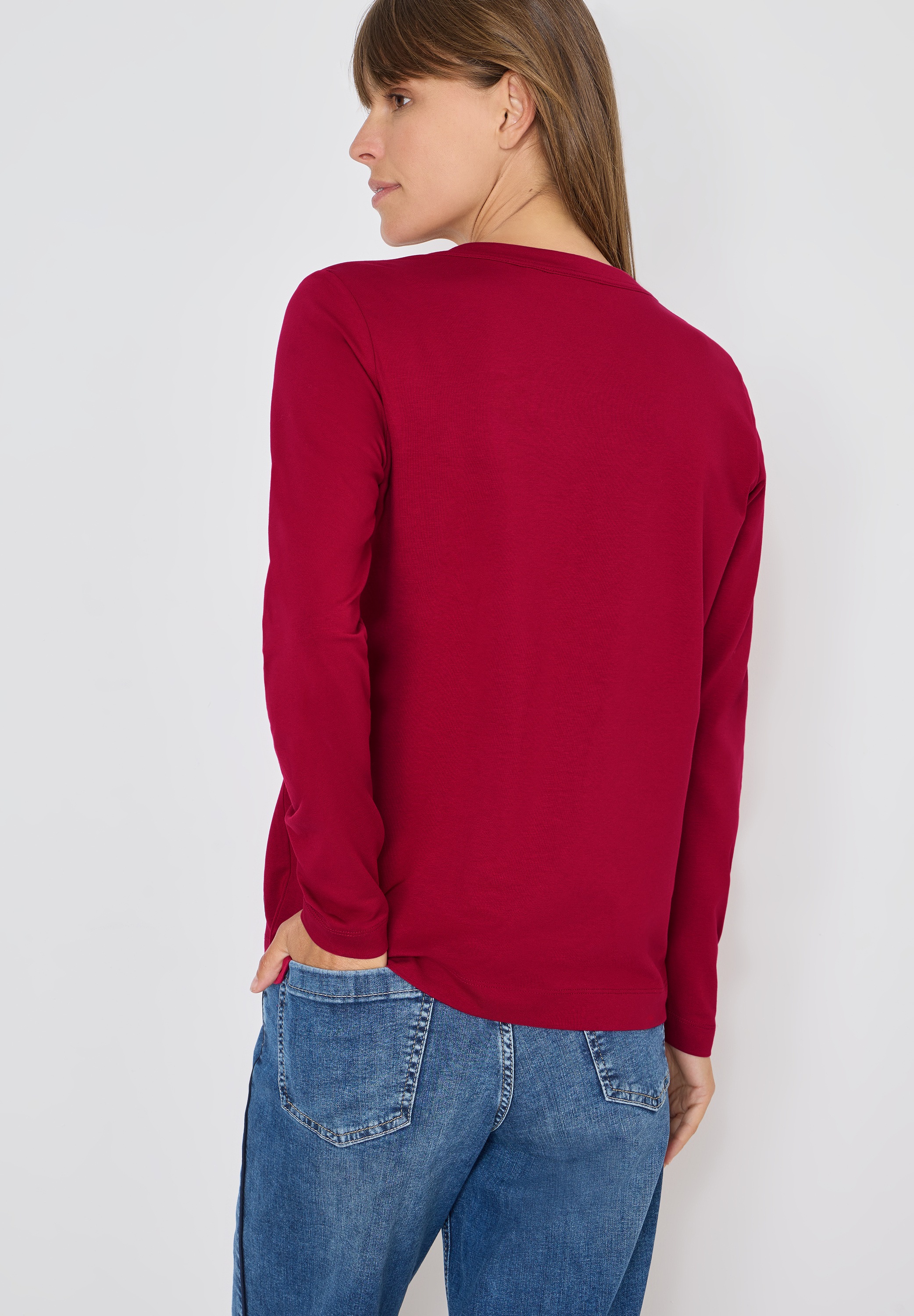 Cecil Langarmshirt im Tunika-Look günstig online kaufen