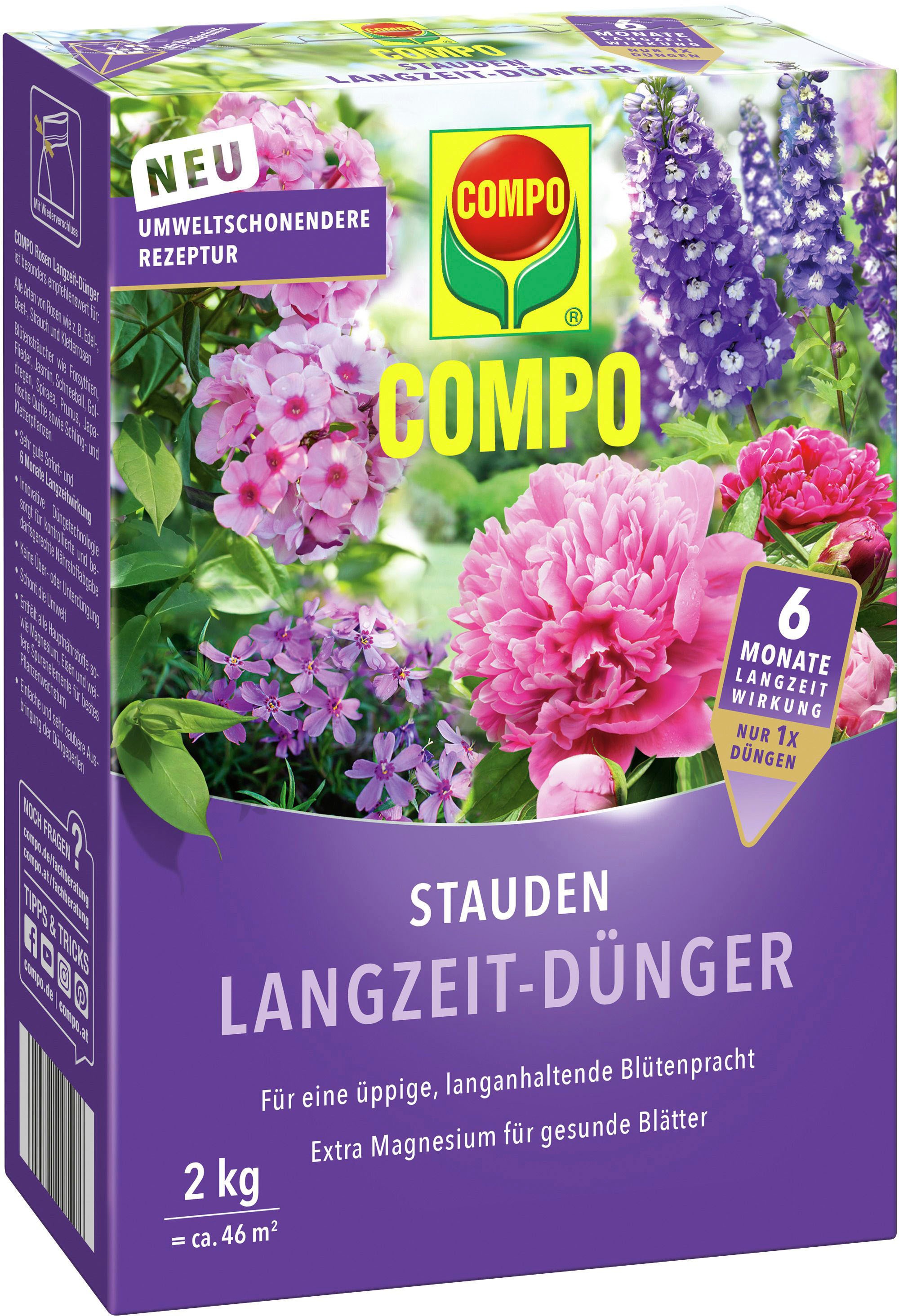 Compo Langzeitdünger »Stauden«, 2 kg, 2 kg