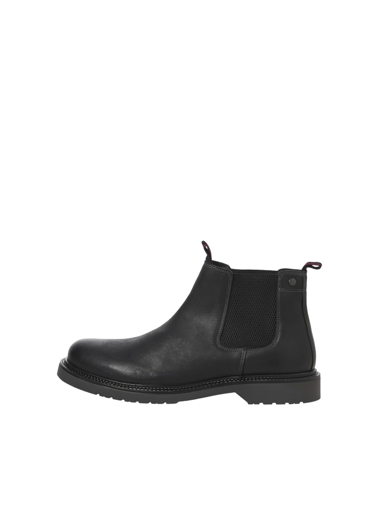 Jack & Jones Chelseaboots »JFWLEYTON«, mit Blockabsatz