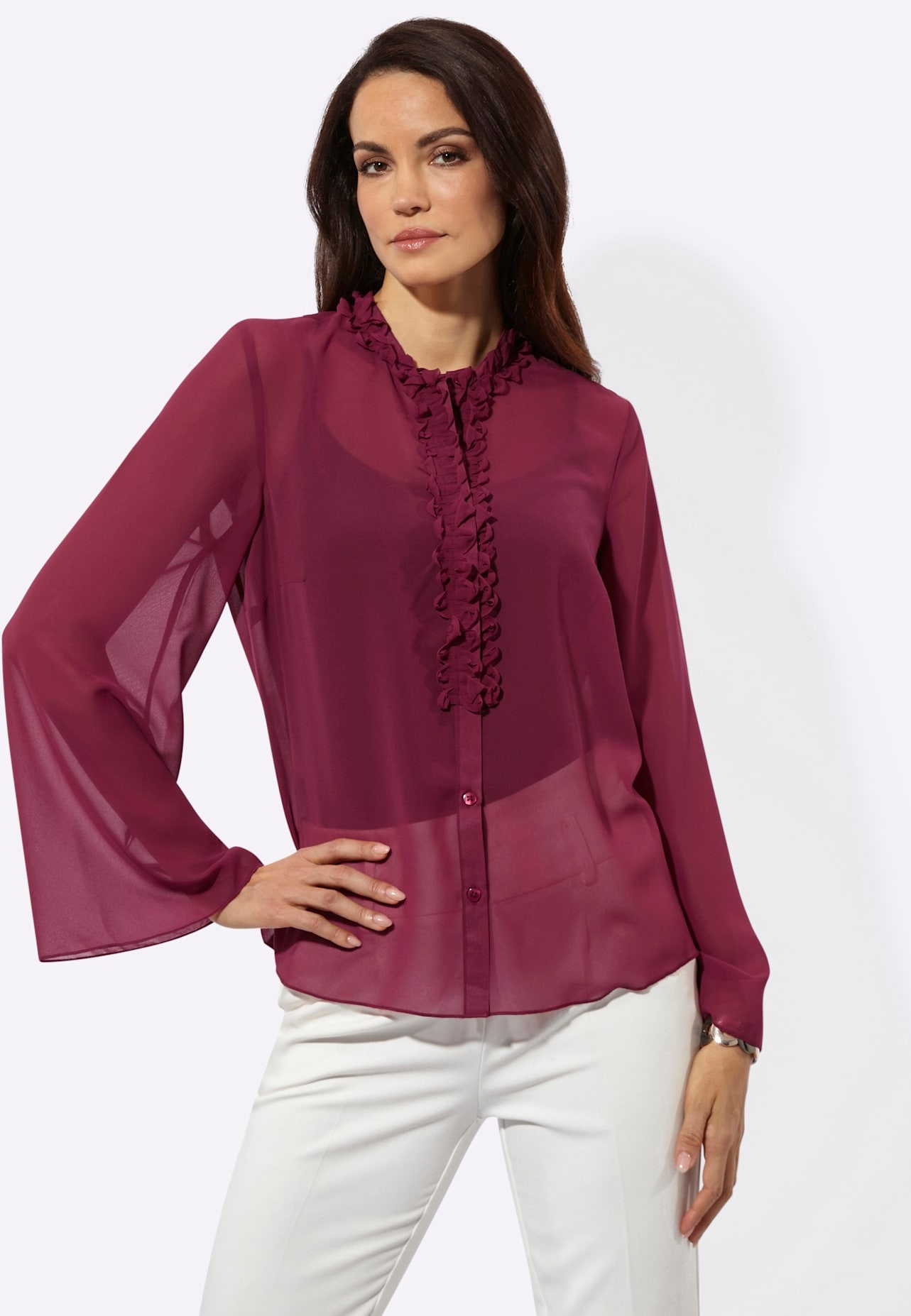 creation L Georgettebluse