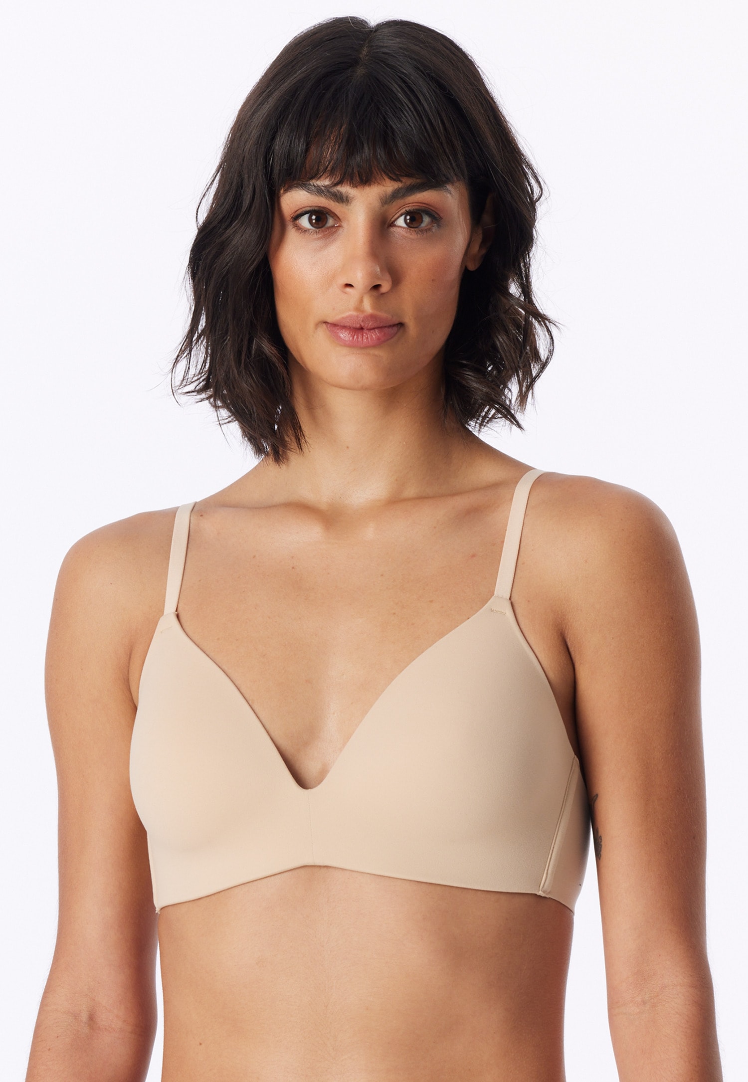 Schiesser Soft-BH "Invisible Soft" mit seitlichen Stäbchen für guten Halt