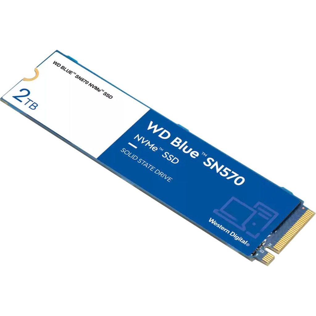 Western Digital interne SSD »WD Blue SN570 NVMe™«, Anschluss M.2 (2880)