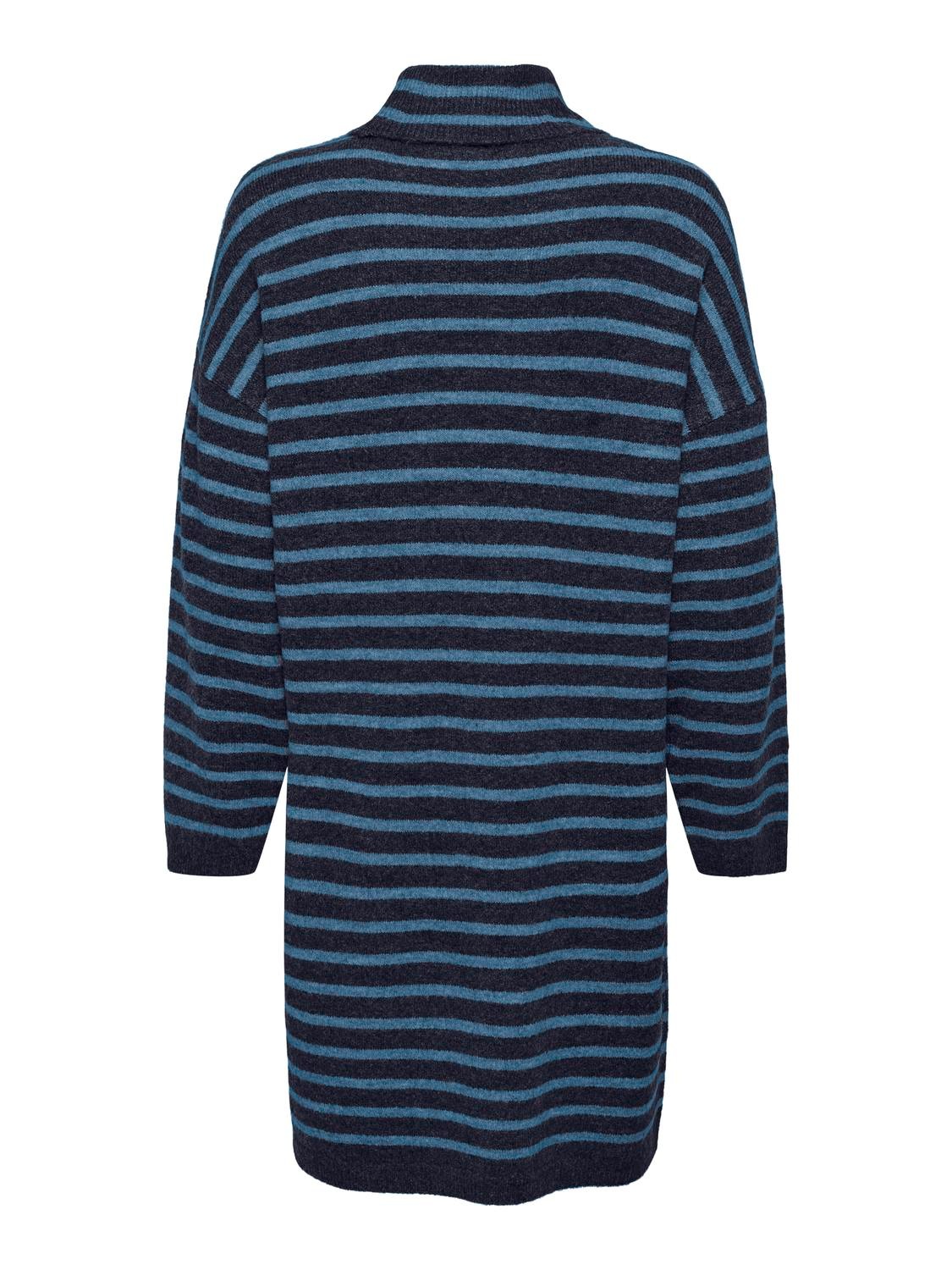 Thumbnail - ONLY Strickkleid "ONLTALIO LS STRIPE ROLLNECK DRESS BF KNT"