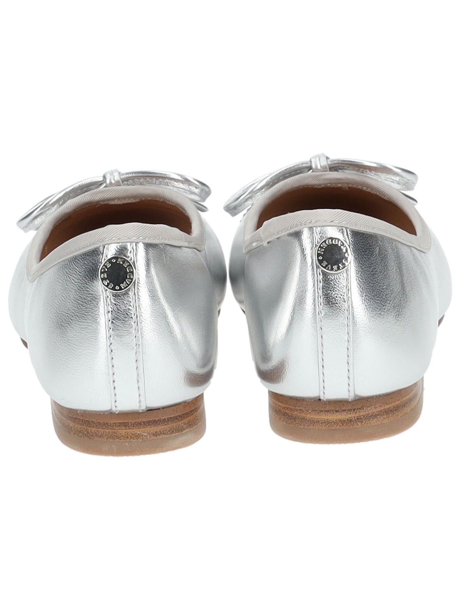 Steve Madden Ballet Flats Silver Size 39 3