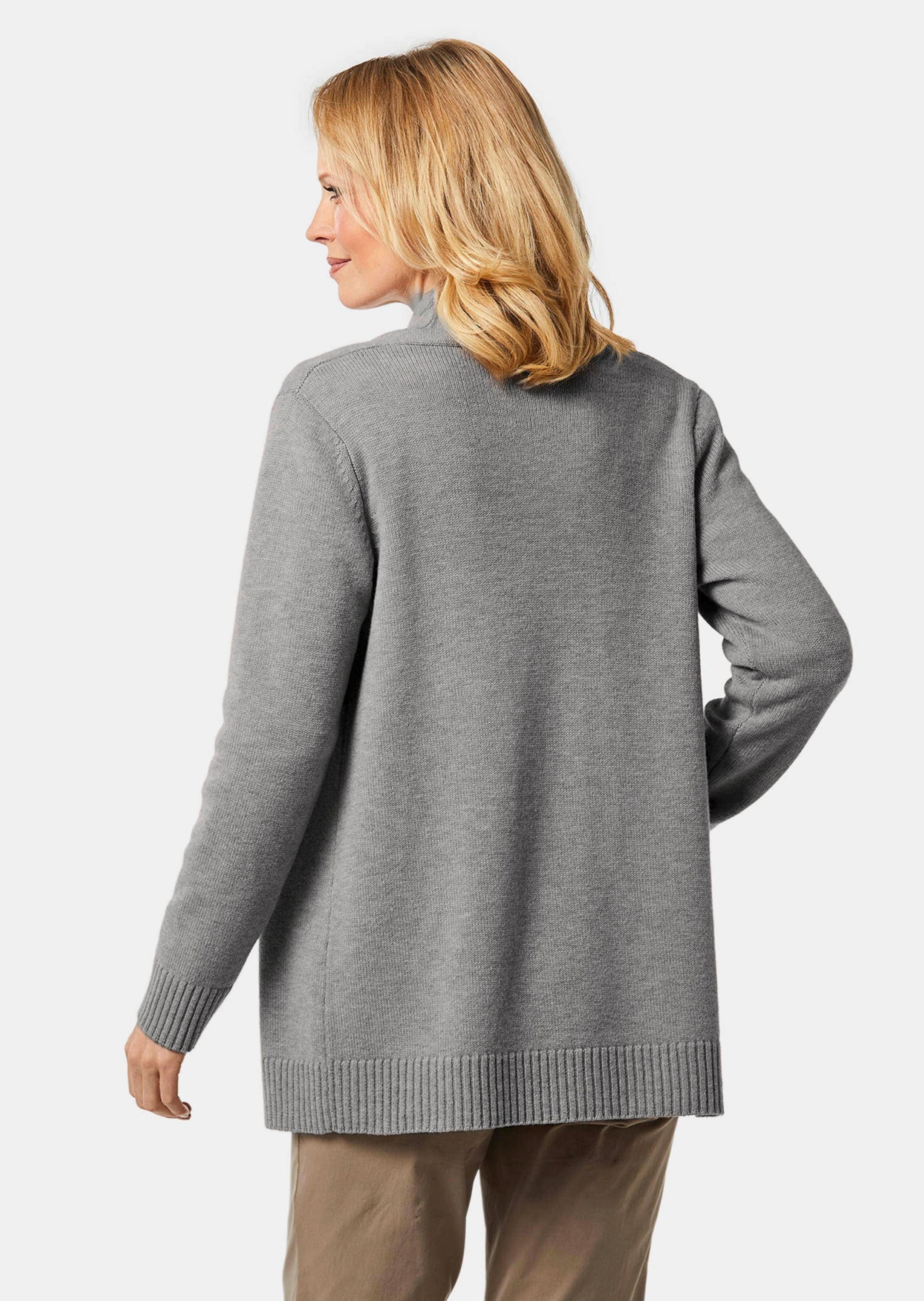 GOLDNER Strickjacke »Strickjacke Strickjacke aus Merinowolle«
